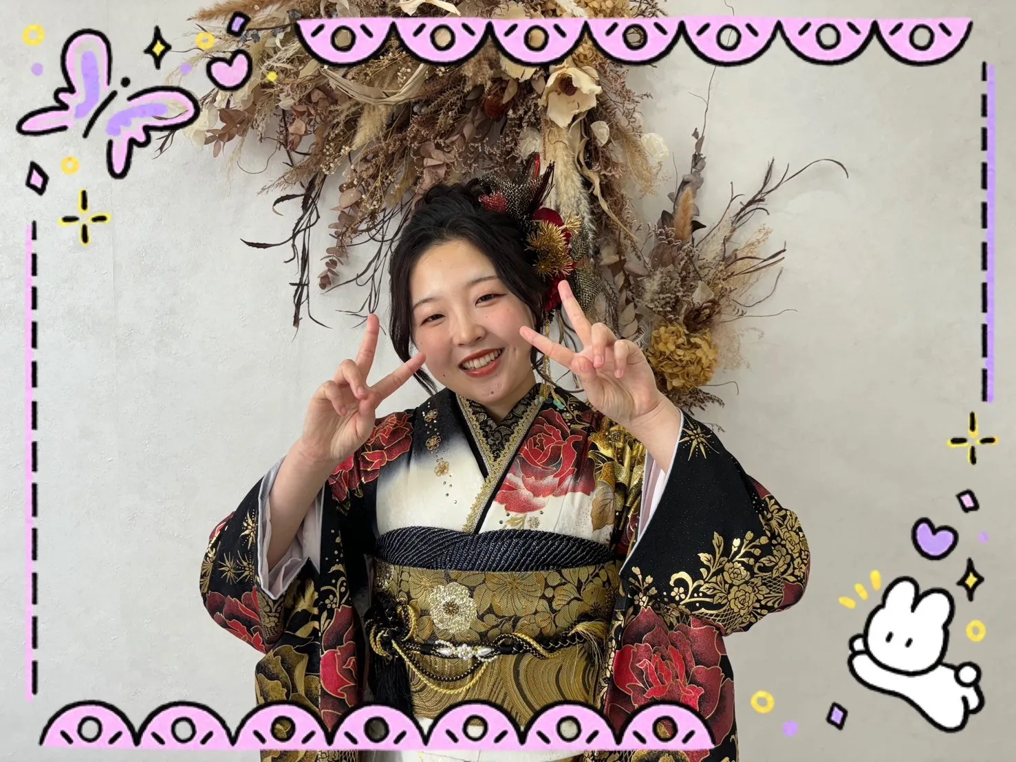 振袖　レンタル　前撮り　撮影会　可愛い　おしゃれ　かっこいい　イマドキ　くすみ　レトロ　安い