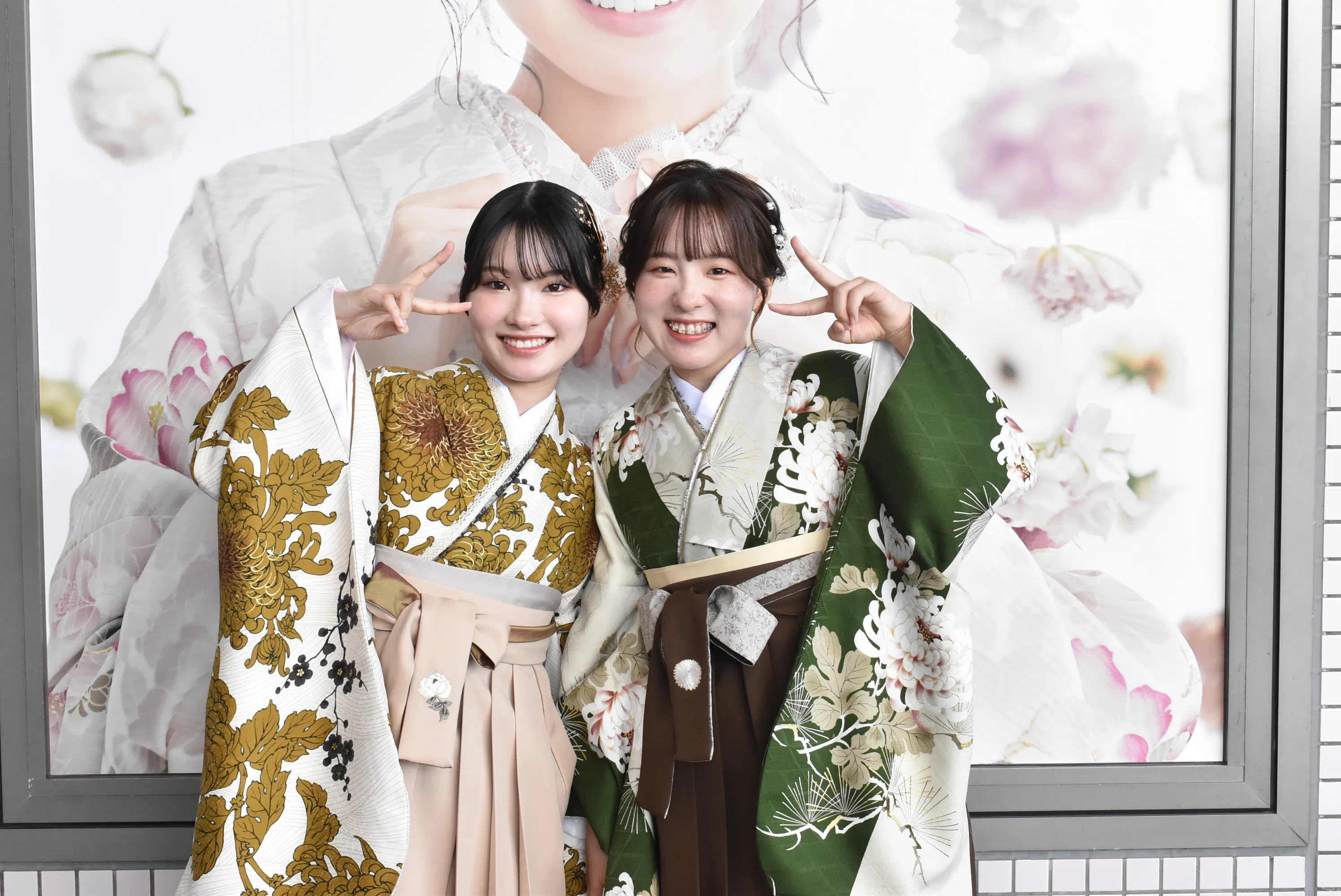 2025年　卒業　袴　前撮り　イマドキ　古典　可愛い