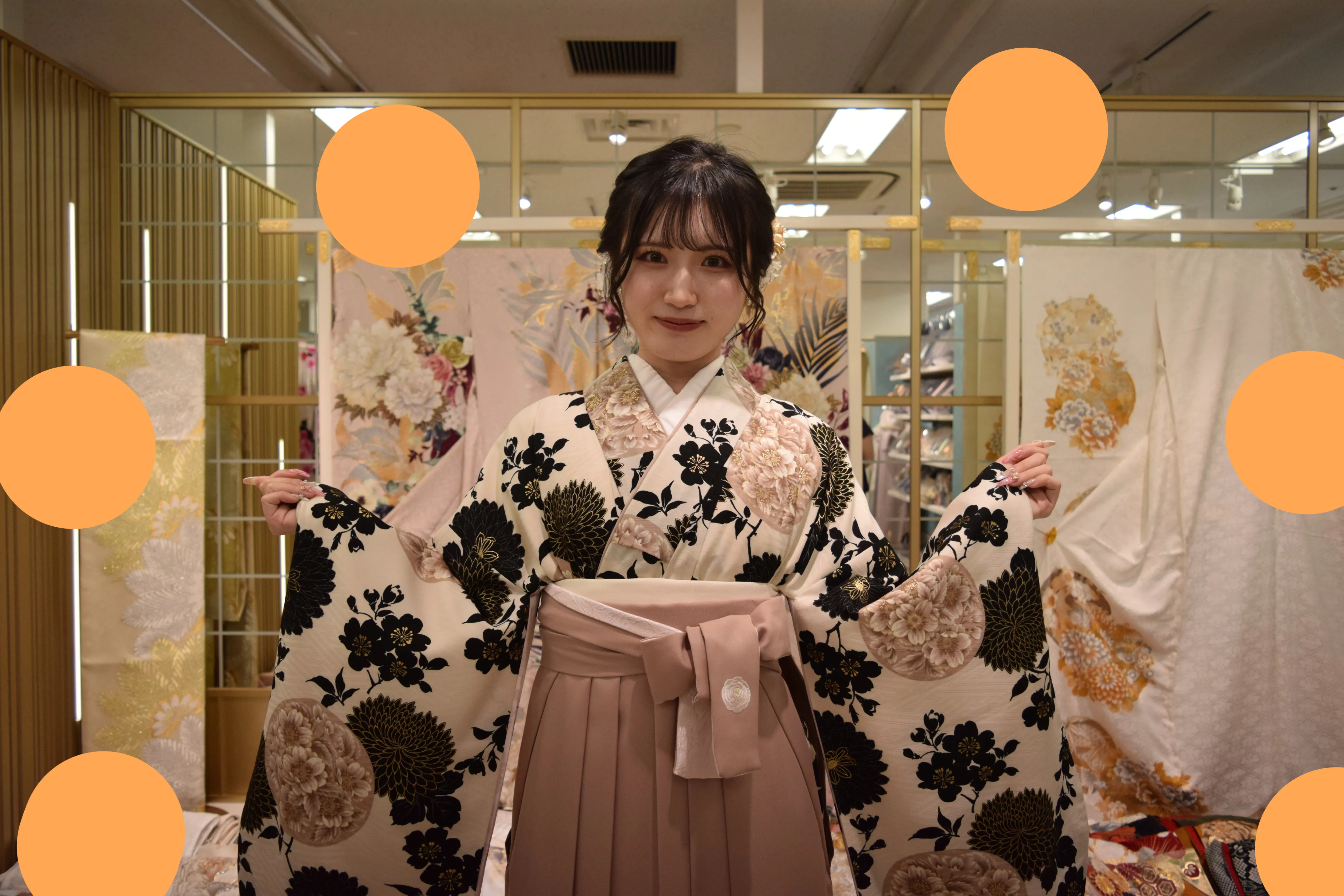 袴前撮り　卒業式　なんば　心斎橋　天王寺