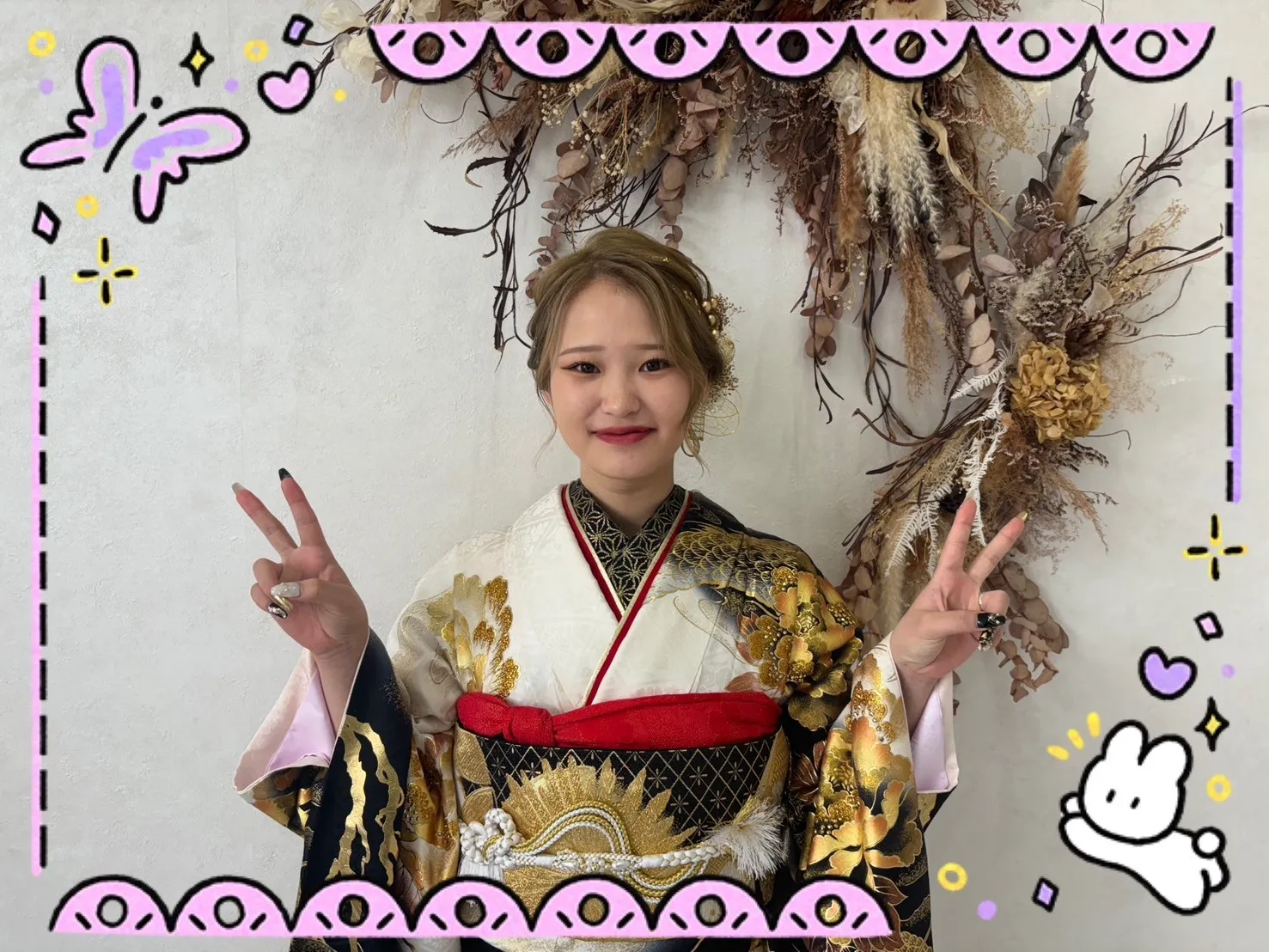 振袖　レンタル　前撮り　撮影会　可愛い　おしゃれ　かっこいい　イマドキ　くすみ　レトロ　安い