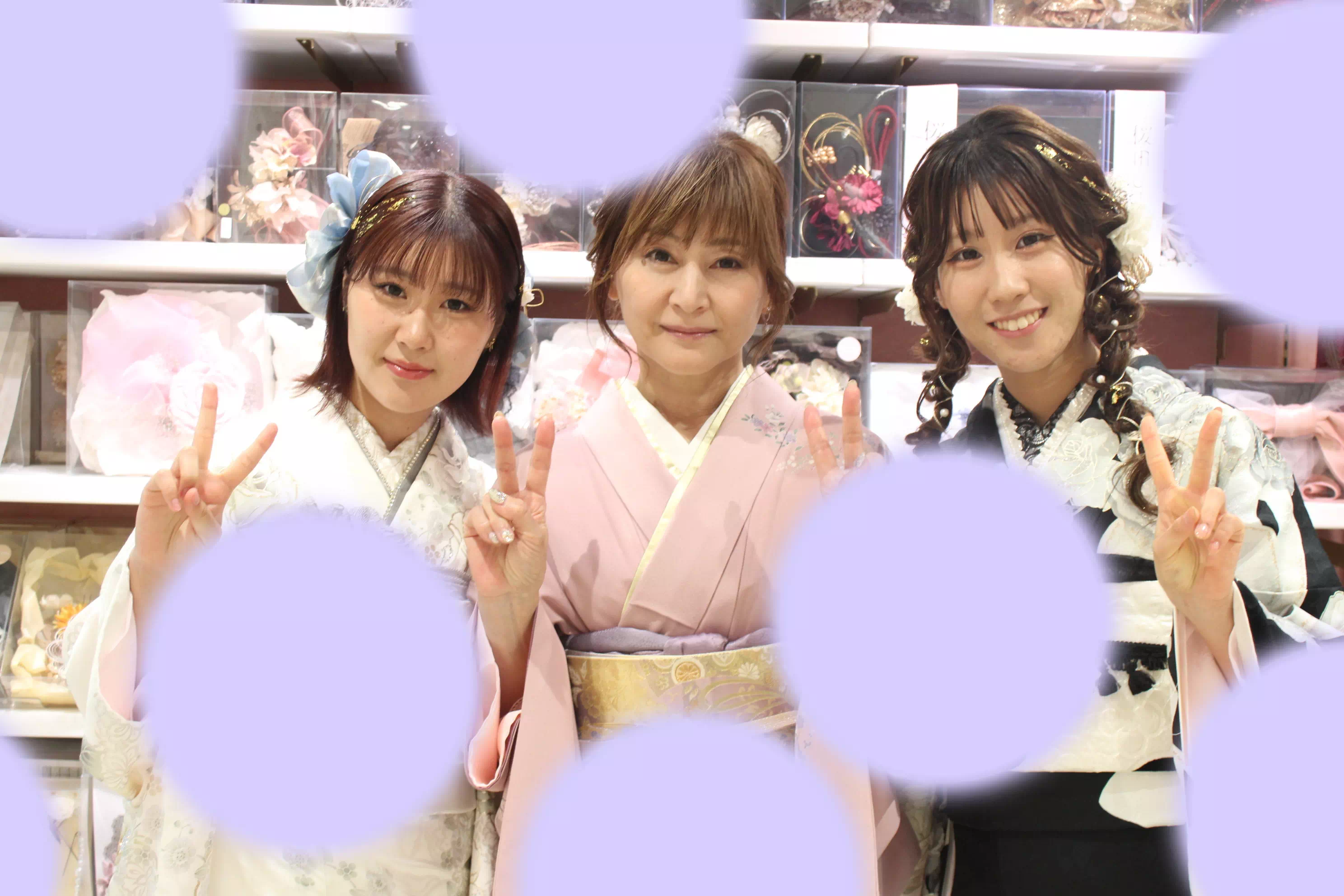 【TAKAZEN姫路店】♡23日 2025年・2026年成人式 姫路市の可愛い姫ちゃん達の振袖前撮り撮影会です♡