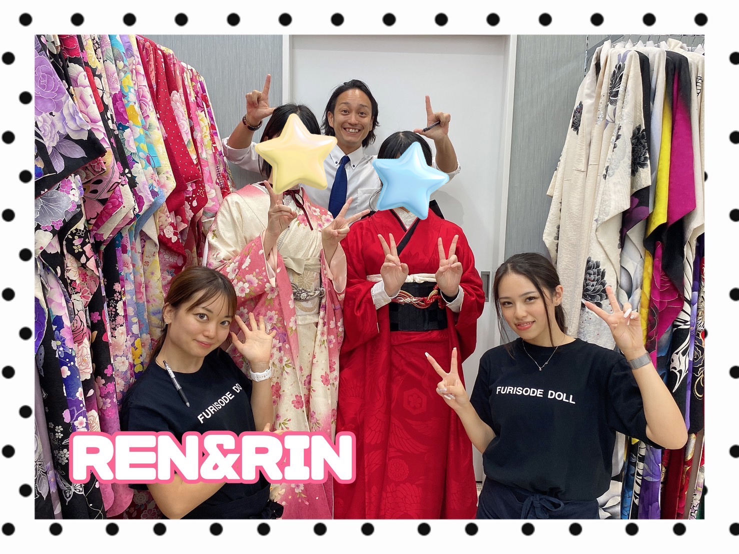 【TAKAZEN橿原店】22日♡2025.27年成人のご姉妹さんで可愛すぎるピンク色古典柄お振袖&お洒落すぎる赤無地ヴィンテージお振袖姫ちゃんたち♡