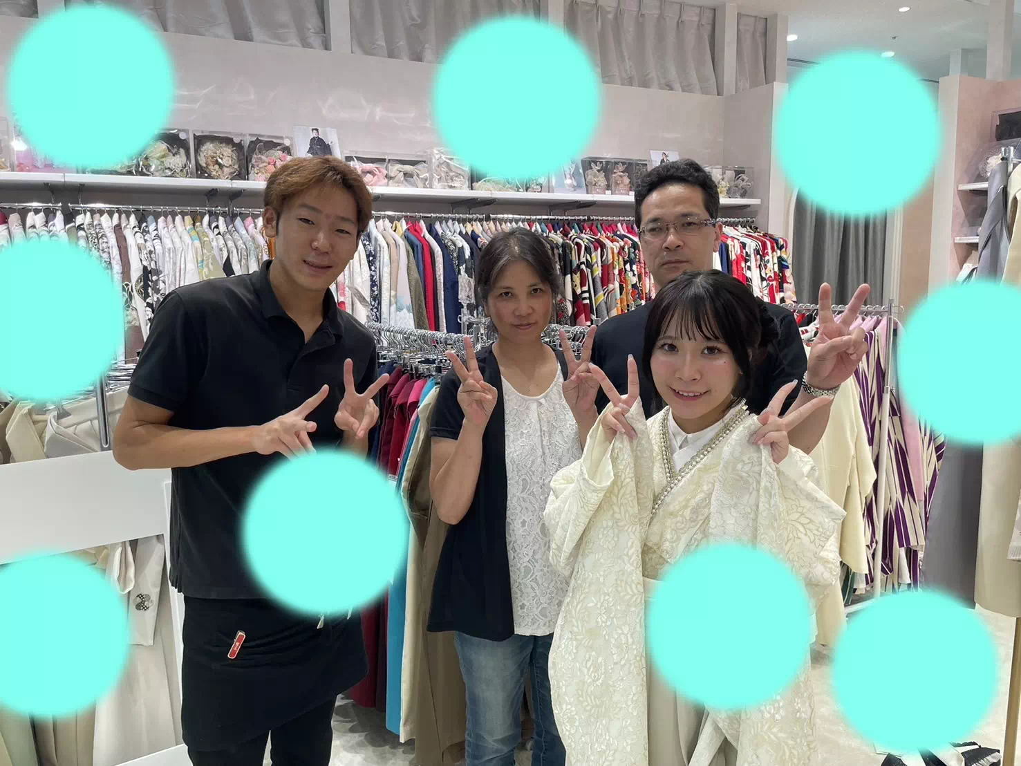 TAKAZEN神戸店 イマドキ カワイイ コディネート レンタル 袴 レース袴