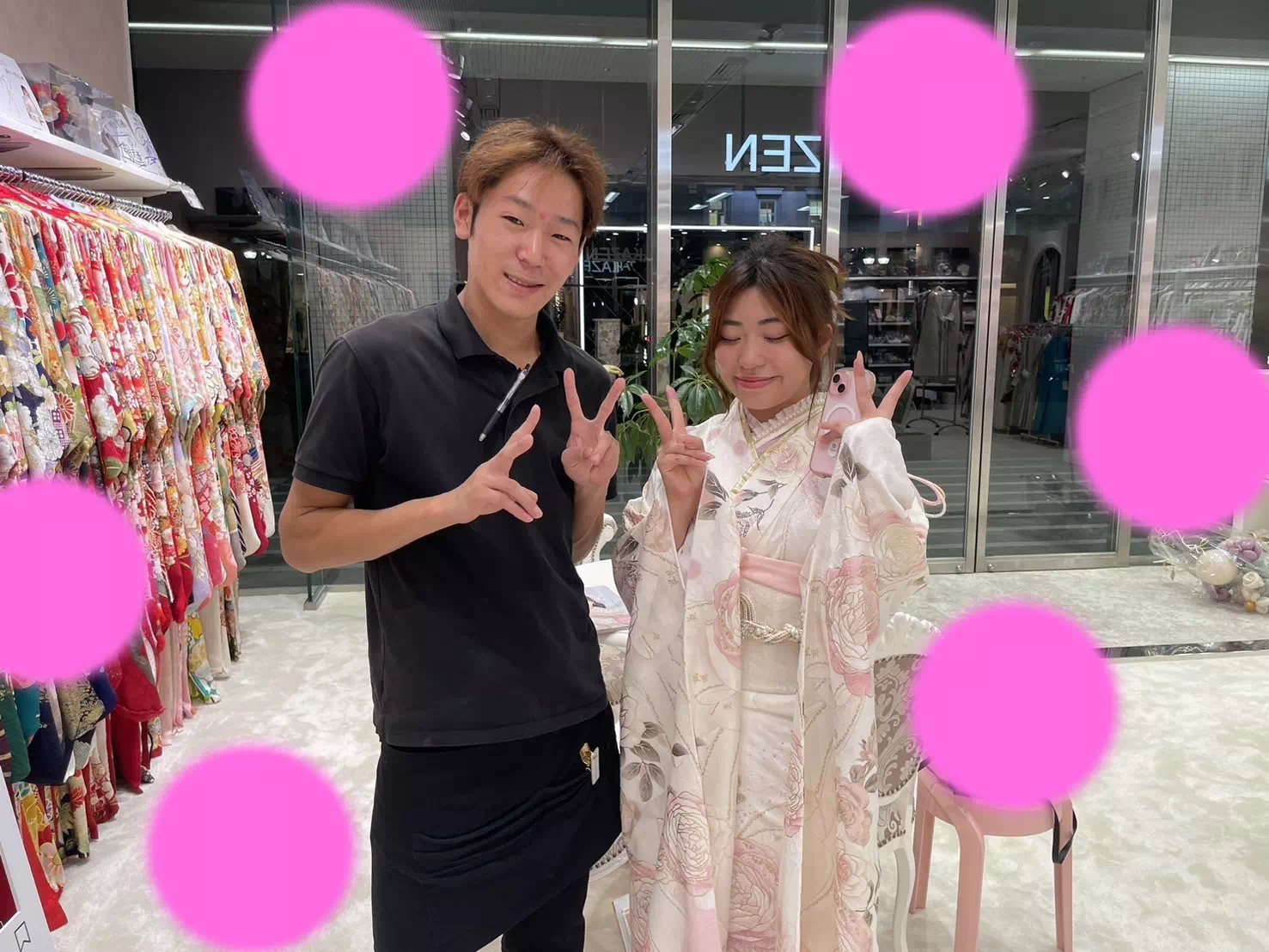 TAKAZEN神戸店 前撮り撮影会 卒業式 袴 古典 イマドキ カワイイ コディネート