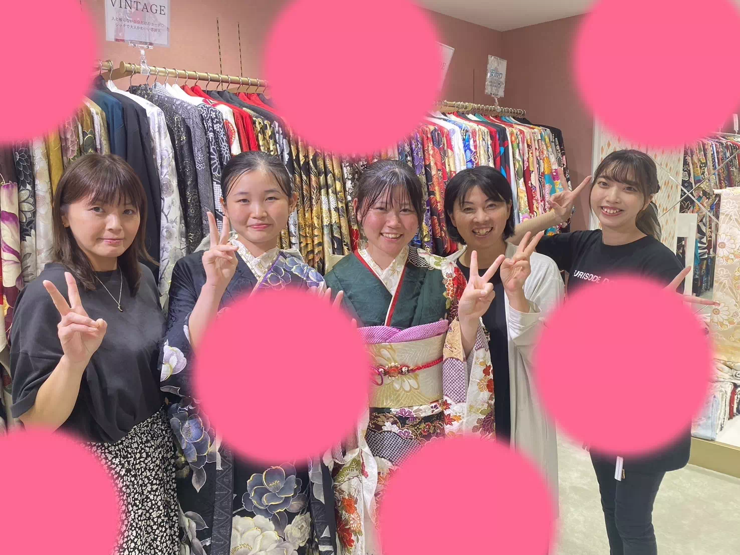 【TAKAZEN姫路店】♡21日 正統派古典・くすみカラーのお振袖が大人っぽい2027年成人の姫路市振袖レンタル姫ちゃん♡