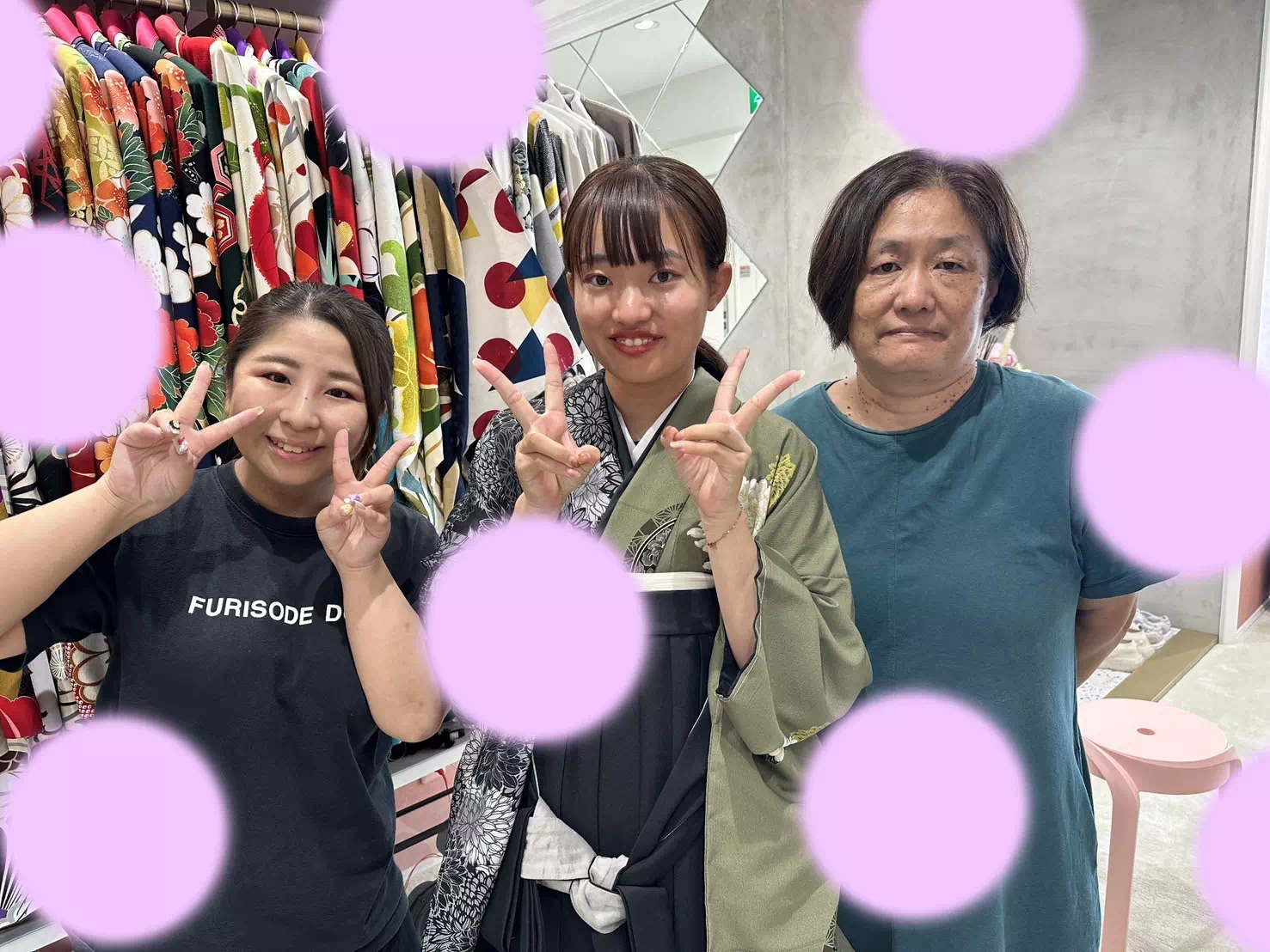 【TAKAZEN姫路店】♡1日 姫路の学生様♡カーキ色のイマドキおしゃれな卒業式の袴姫ちゃん♡
