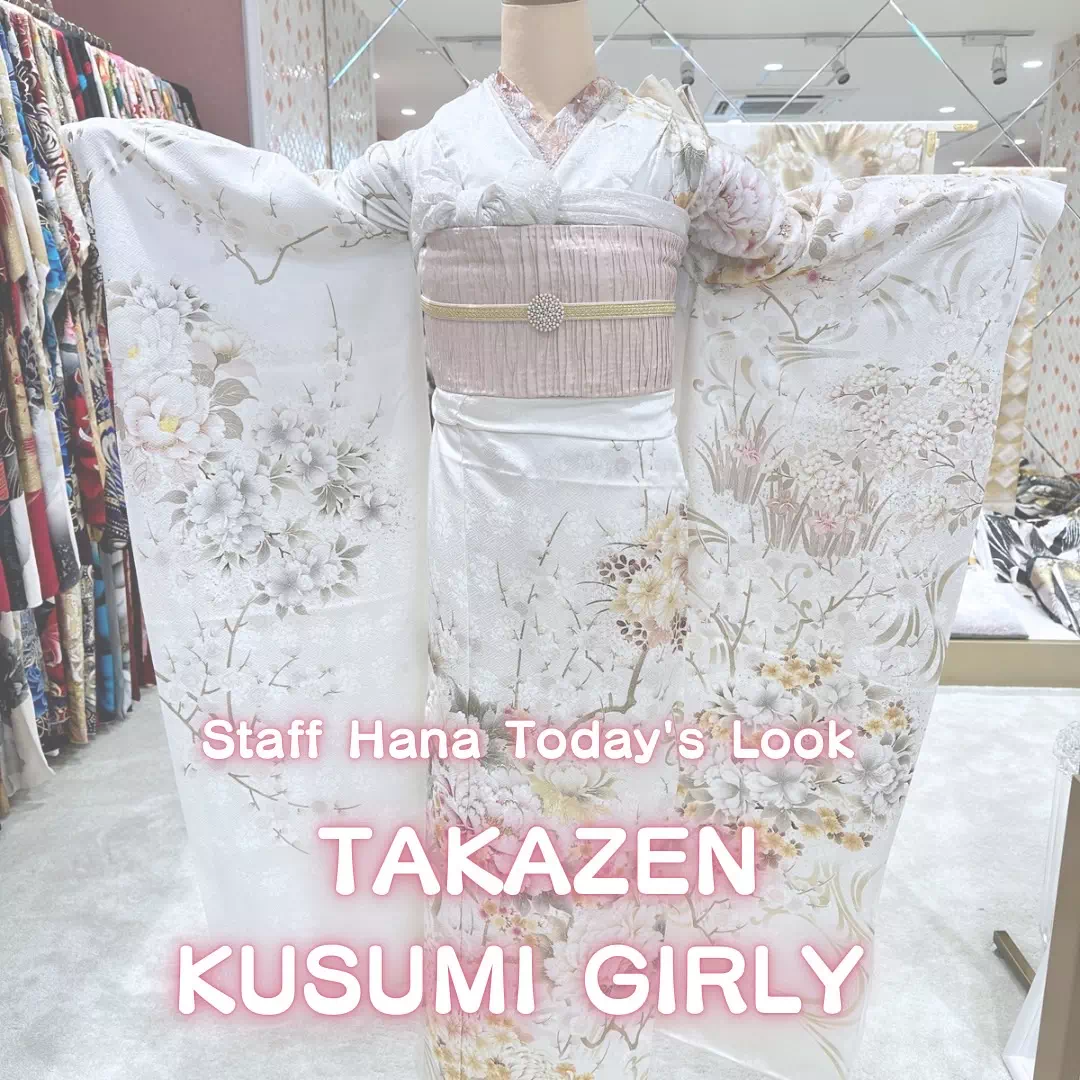 【TAKAZEN姫路店】♡13日 2026年成人の方・2027年成人の方必見!ふんわりかわいいくすみガーリー振袖のご紹介♡