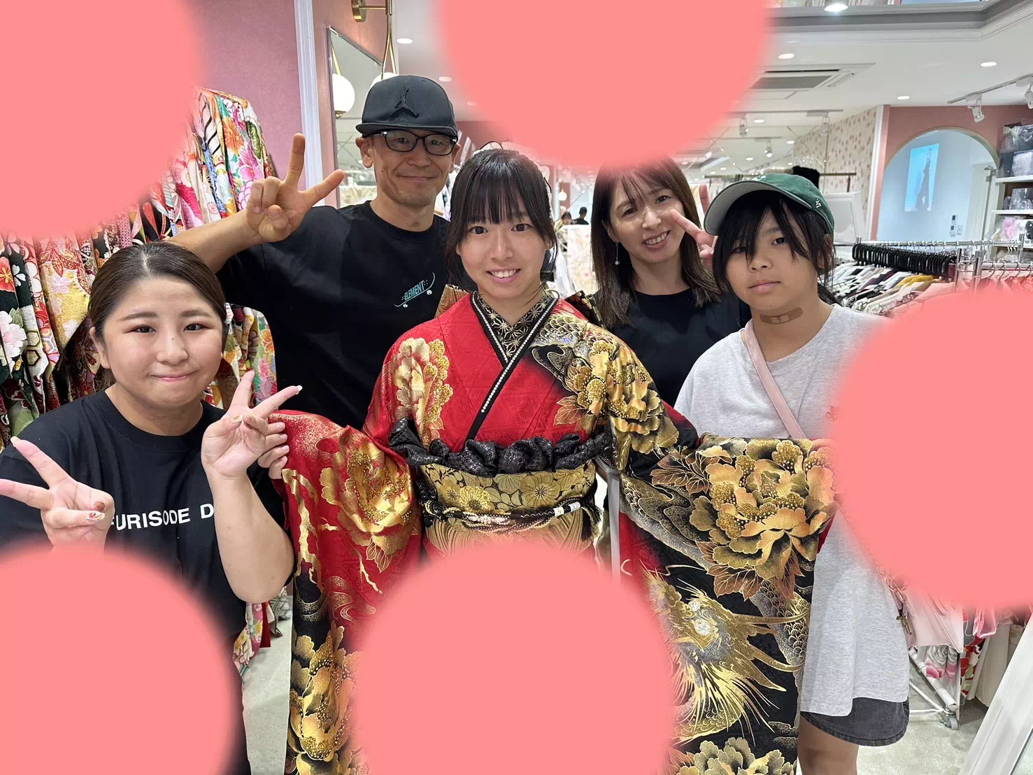 【TAKAZEN姫路店】♡28日 赤のジャパンモードの龍がかっこいい2027年成人の姫路市振袖レンタル姫ちゃん♡