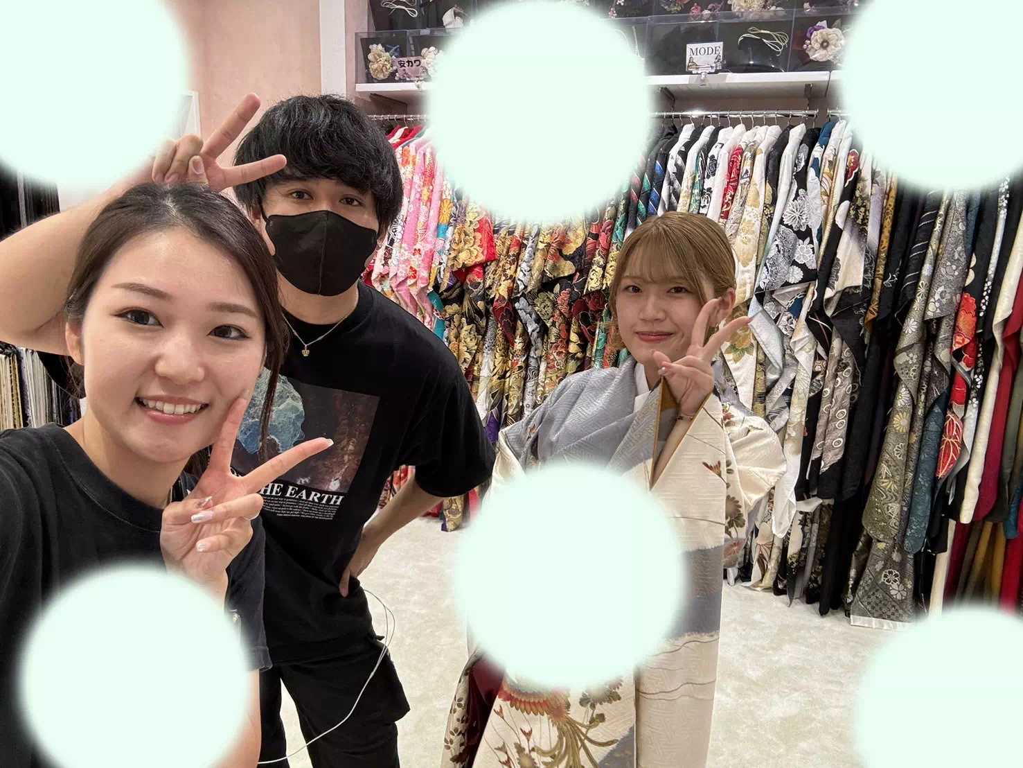 TAKAZEN神戸店 前撮り撮影会 イマドキ カワイイ コディネート 振袖 レンタル 袴