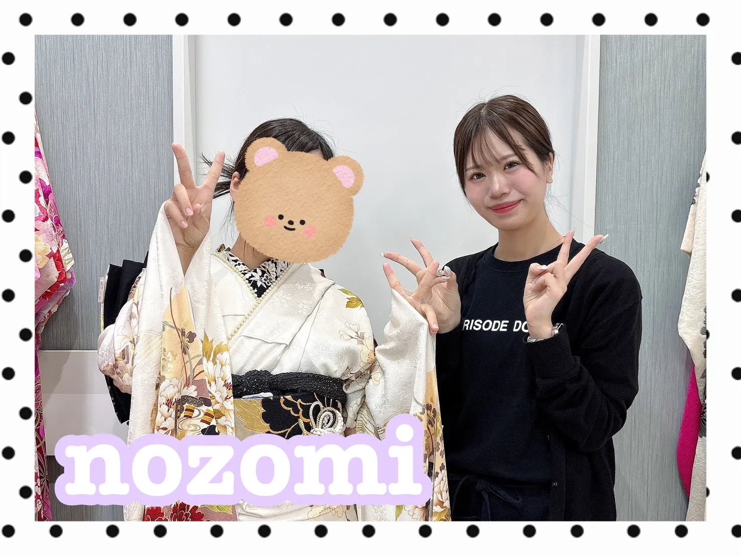 【TAKAZEN橿原店】30日♡2025年成人のお持ちのお振袖にTAKAZENのお小物でコーディネートした上品で華やかなお振袖姫ちゃん♡