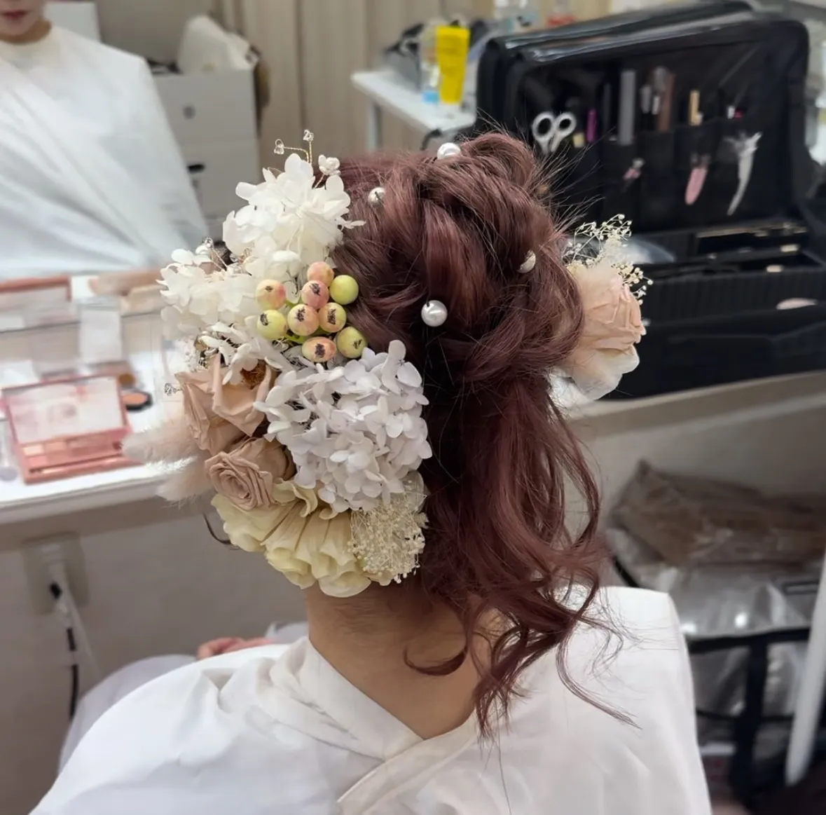 成人式 振袖 髪型 かわいい 人気ヘアセット