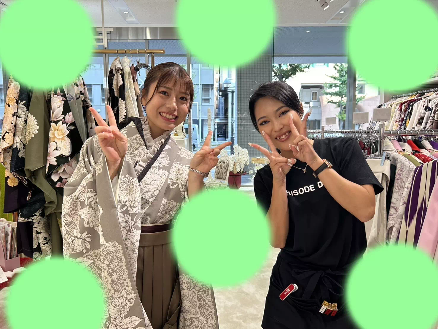 TAKAZEN神戸店 前撮り撮影会 イマドキ カワイイ コディネート 振袖 レンタル 袴