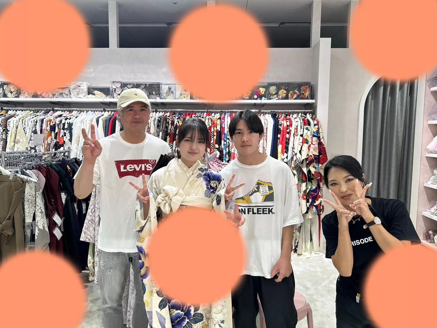 TAKAZEN神戸店 前撮り撮影会 イマドキ カワイイ コディネート 振袖 レンタル 袴