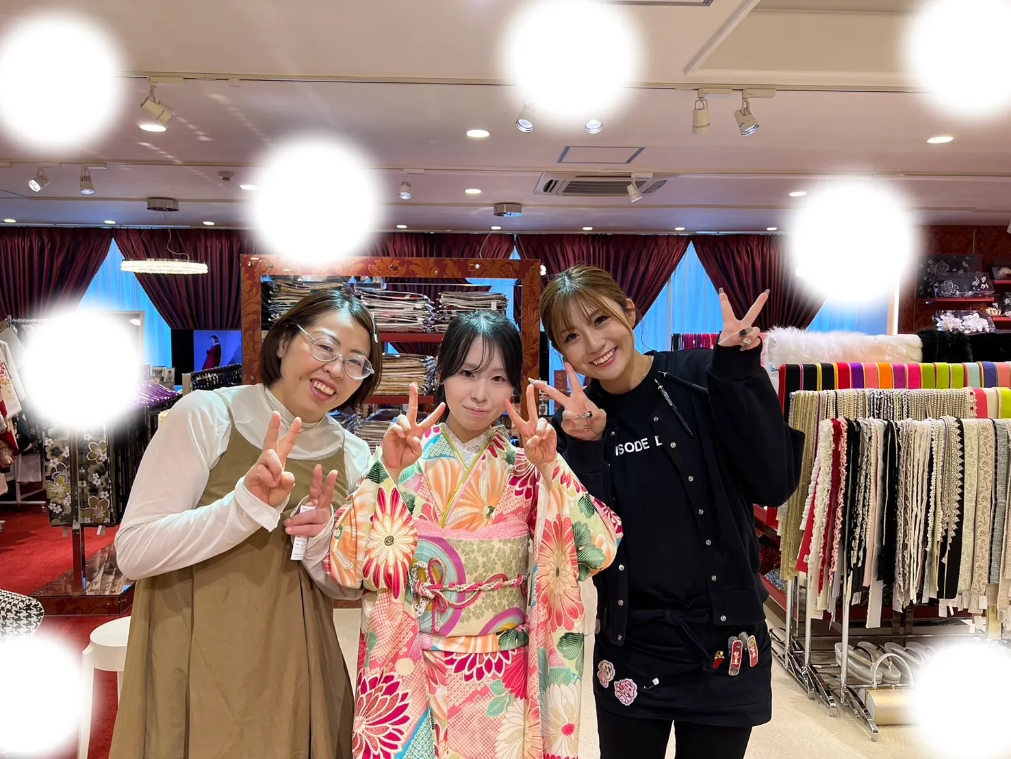 成人式 振袖 レンタル 大阪梅田 古典 ピンク 可愛い