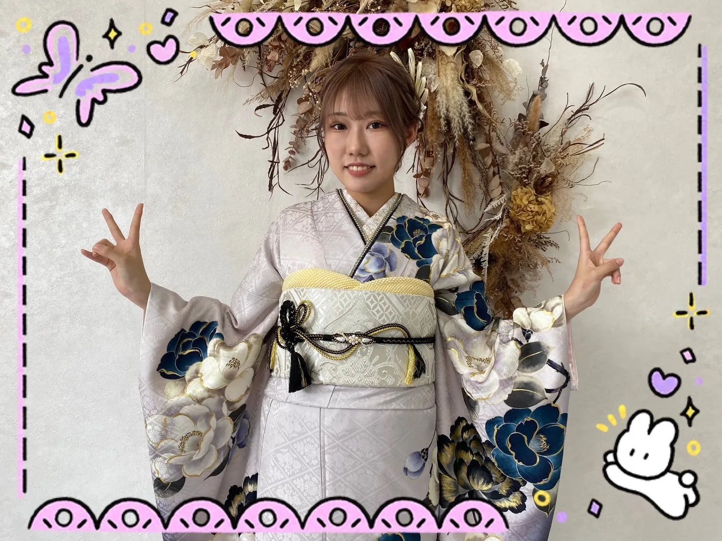 振袖　レンタル　前撮り　撮影会　可愛い　おしゃれ　かっこいい　イマドキ　くすみ　レトロ　安い