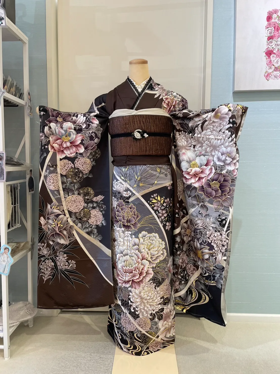 くすみ古典　茶色　イマドキ　おしゃれ　ベージュ