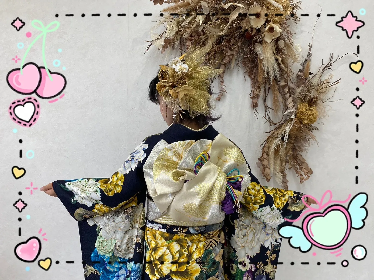 振袖　レンタル　前撮り　撮影会　可愛い　おしゃれ　かっこいい　イマドキ　くすみ　レトロ　安い