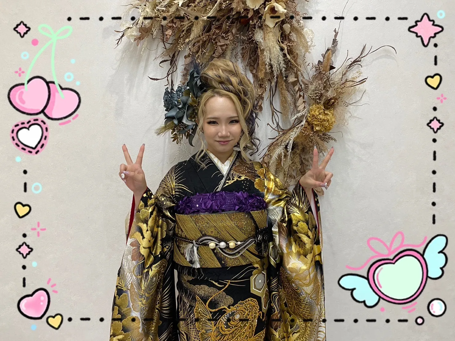 振袖　レンタル　前撮り　撮影会　可愛い　おしゃれ　かっこいい　イマドキ　くすみ　