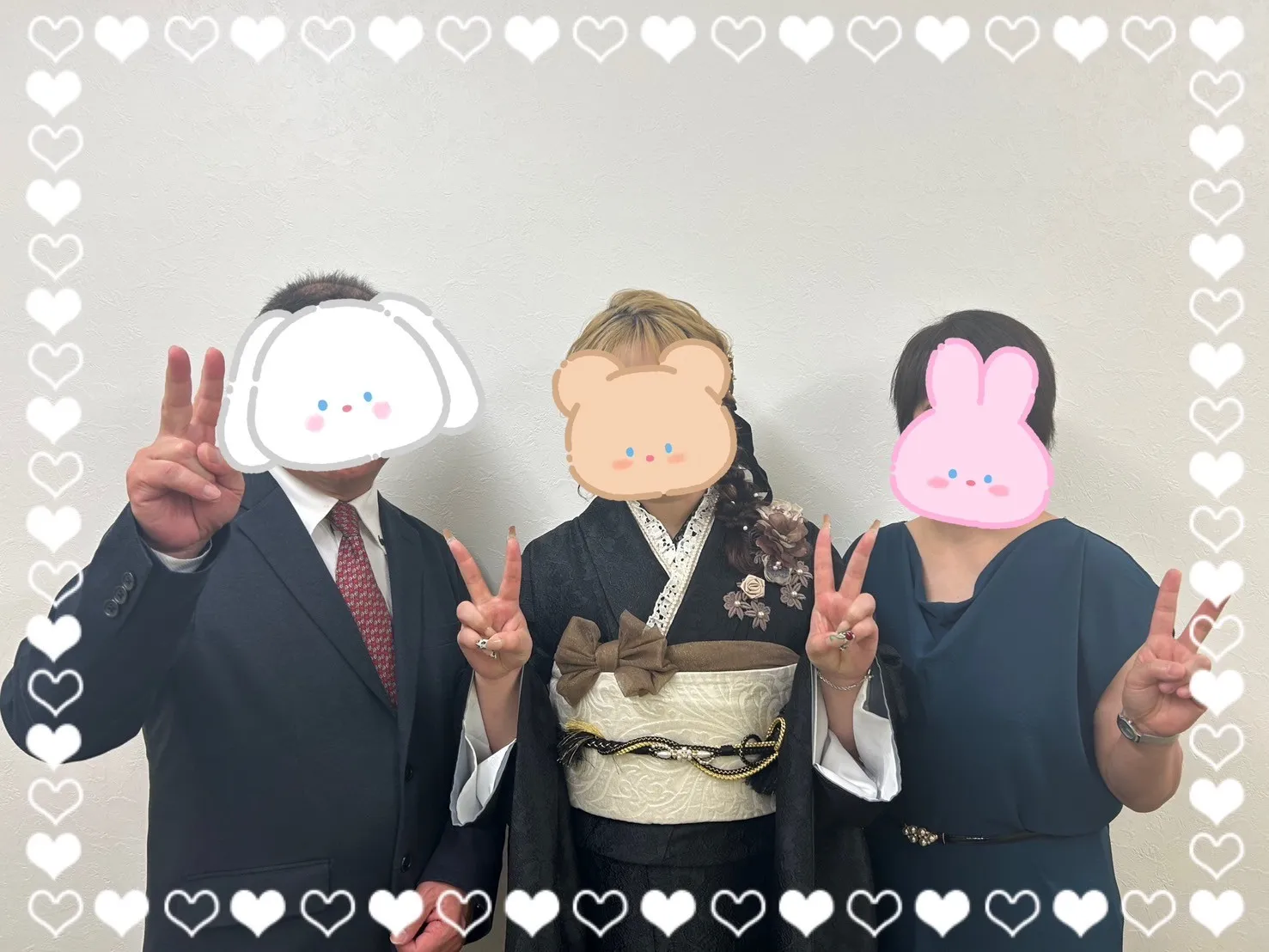 成人式　振袖　前撮り撮影会　ヘップバーン“ミニョン”(かわいい)　黒　立体花　フレンチレトロ　おしゃれな　ガーリー　レースインナー/ブーツコーデ　ぴょな
