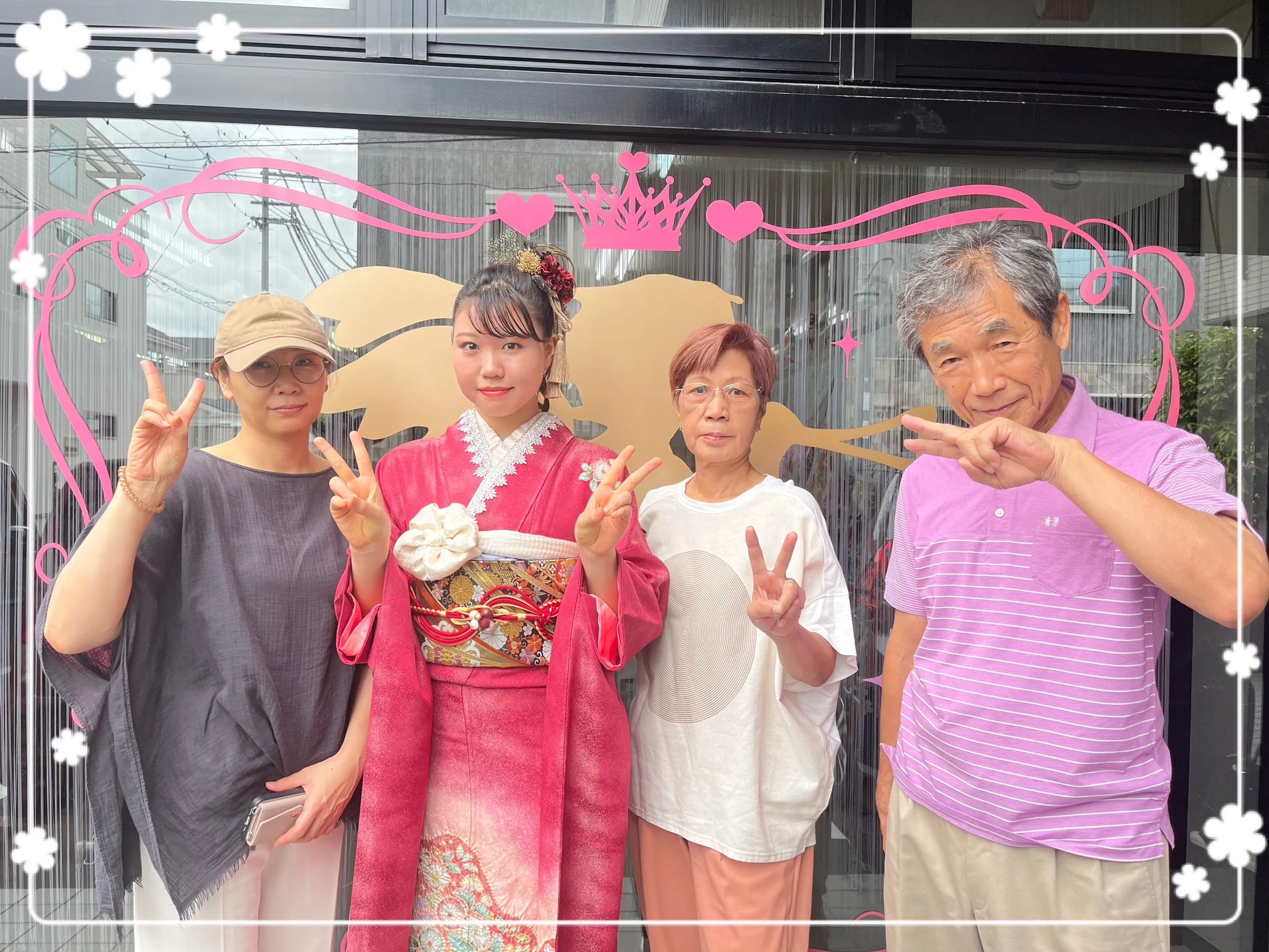 成人式 振袖 前撮り撮影会 持ち込み かわいい 綺麗 華やか ママ振 イマドキ 赤