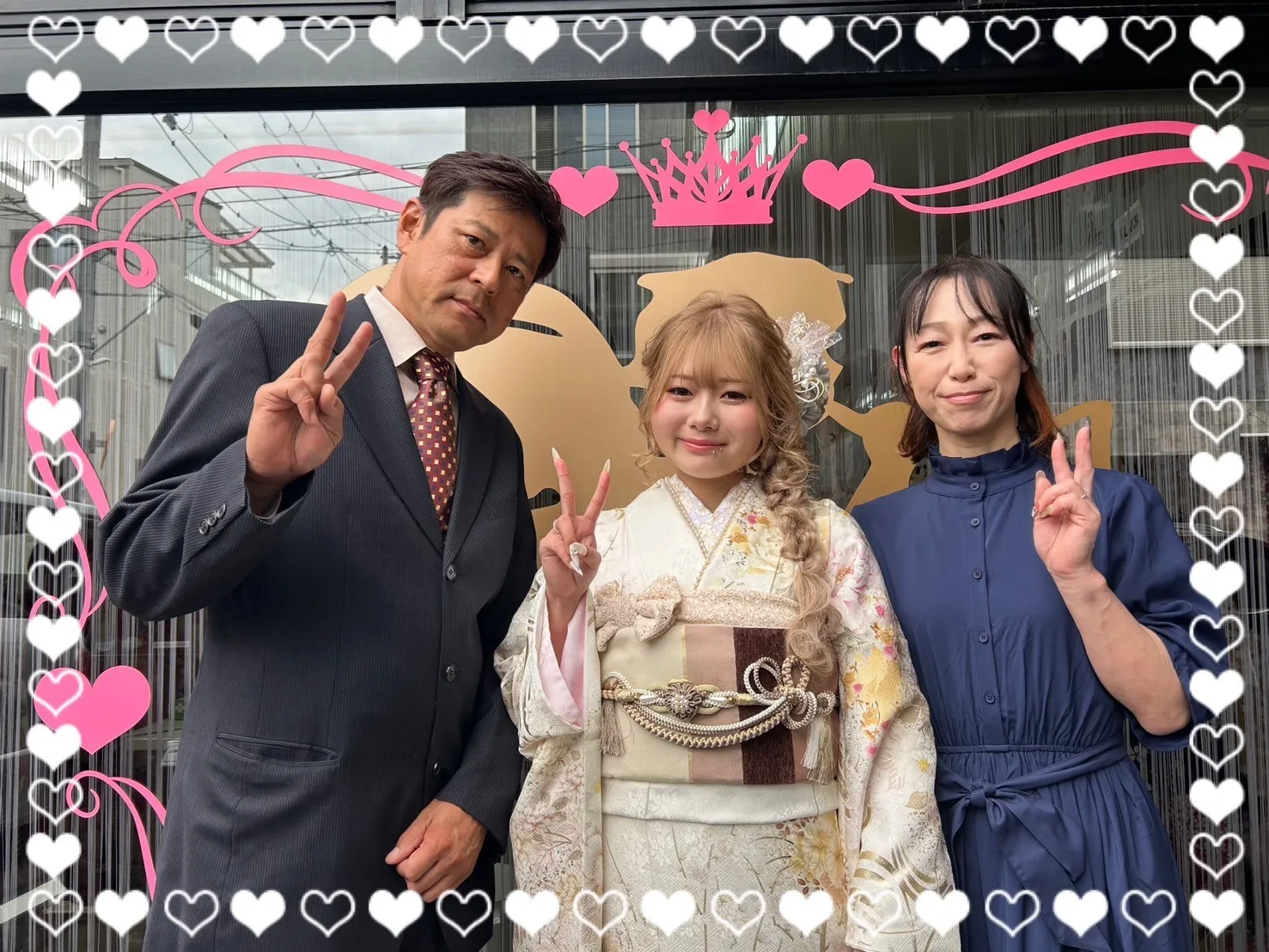 成人式 振袖 前撮り撮影会 最新作くすみカラーガーリー アイボリー/白ベース 牡丹柄 透明感 綺麗 かわいらしい オフカラー 香音ちゃん