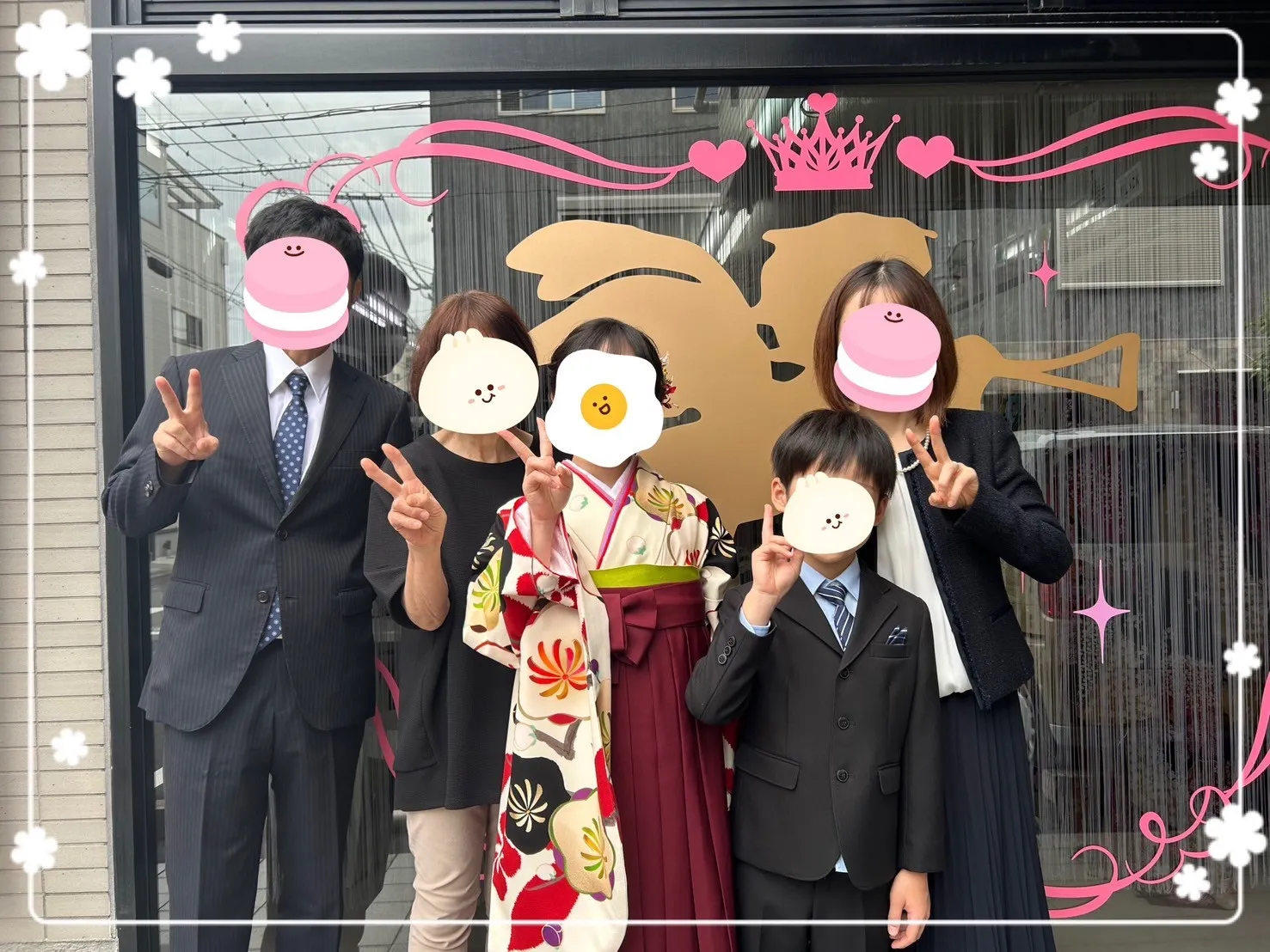 袴 前撮り撮影会 可愛い おしゃれ 玉城ティナ×紅一点ブランド袴 白/赤/黒 椿柄 個性的 可愛い レトロ