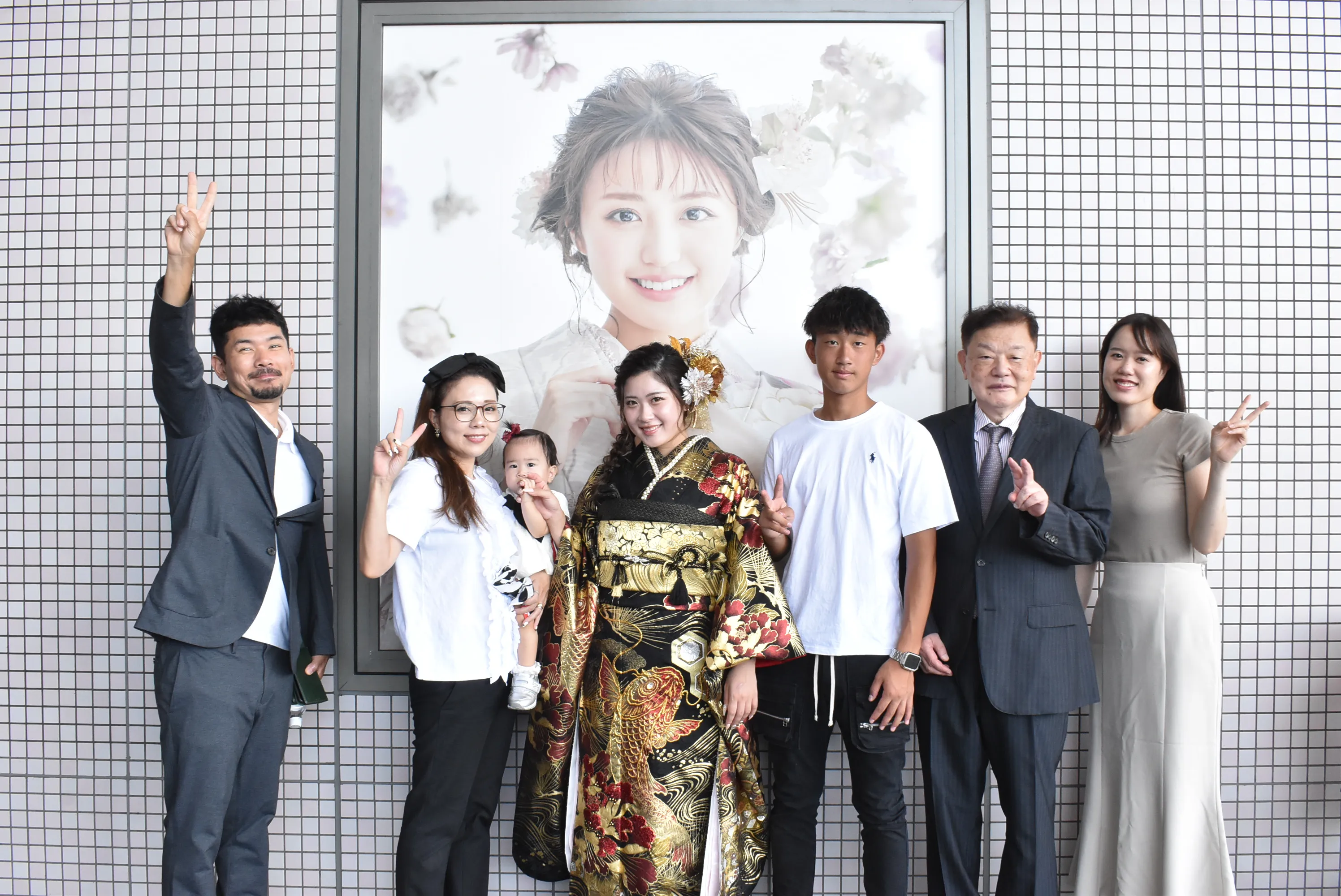 成人式　振袖　前撮り撮影会　大阪　堺　TAKAZEN堺店