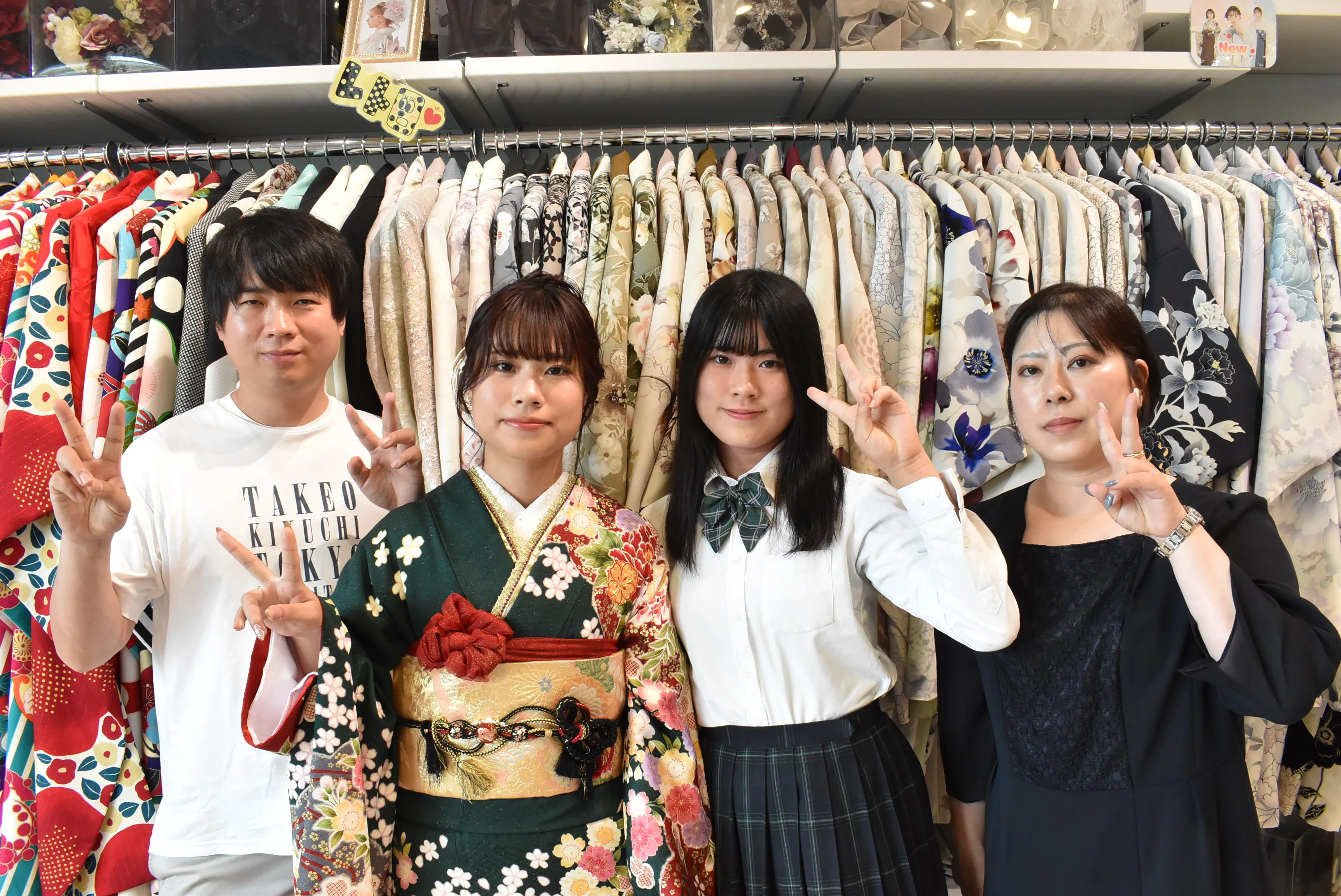 成人式　振袖　前撮り撮影会　大阪　堺　TAKAZEN堺店