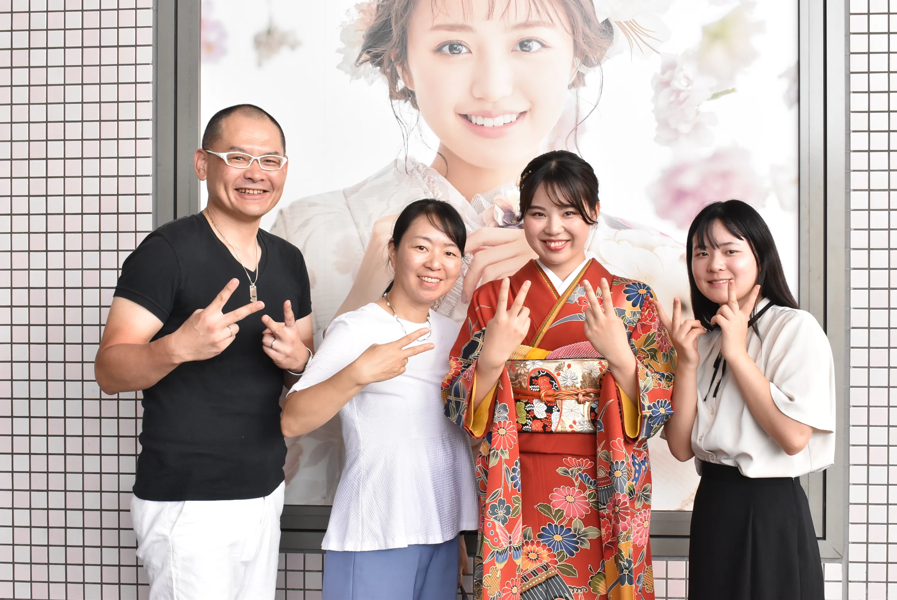成人式　振袖　前撮り撮影会　大阪　堺　TAKAZEN堺店