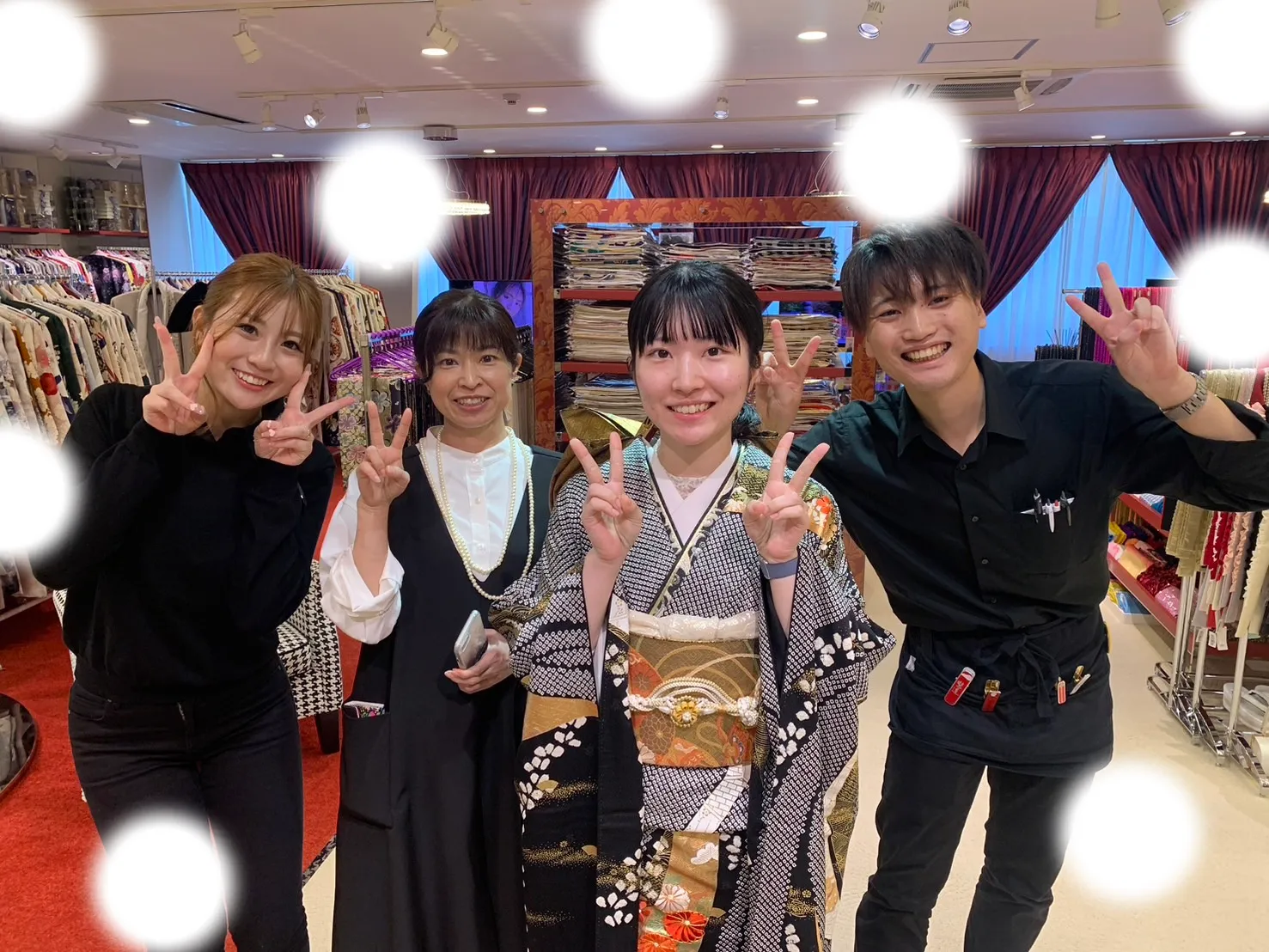 成人式 前撮り 梅田 袴 くすみカラー かわいい イマドキ 淡色 古典 タカゼン 撮影