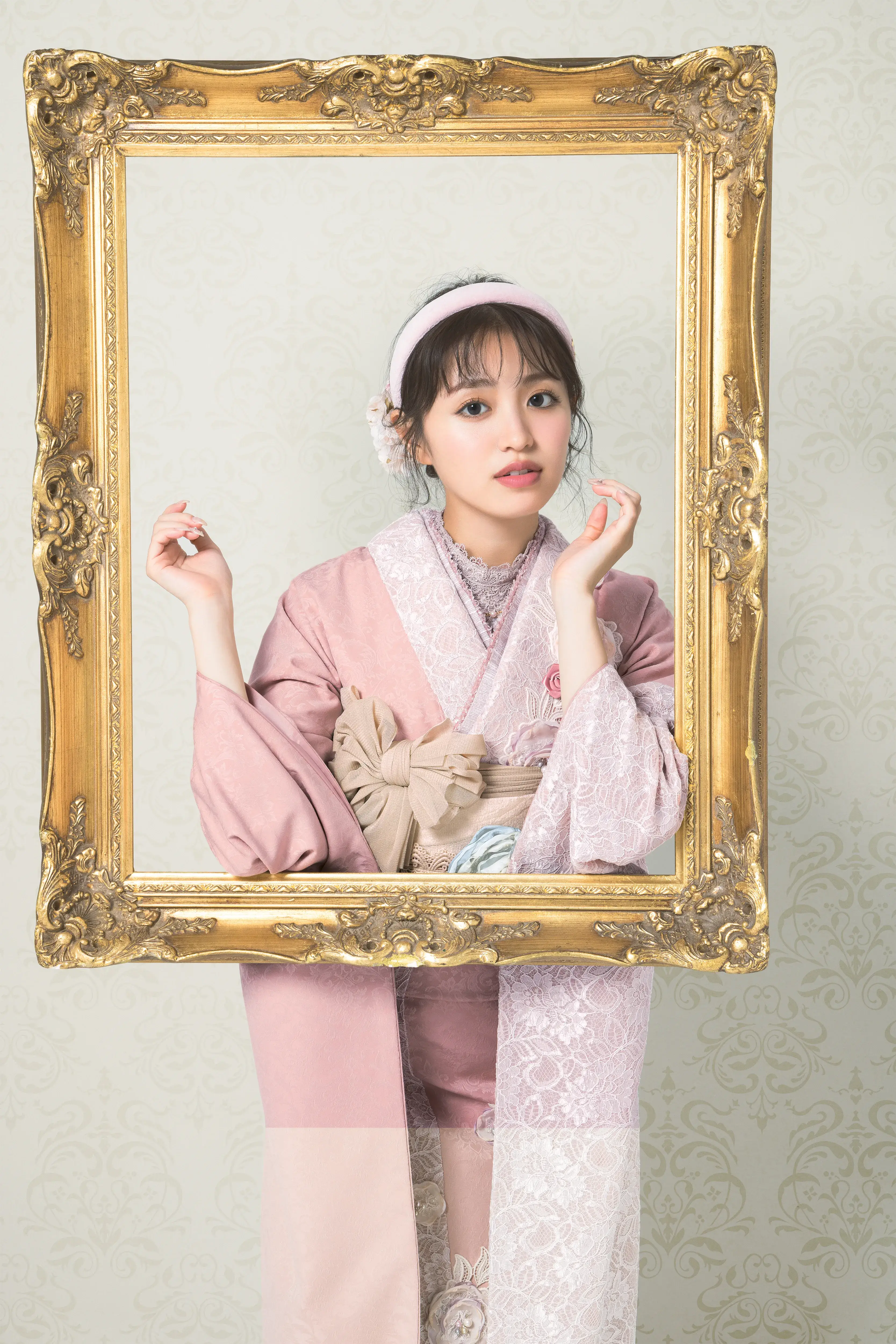 成人式振袖レンタル　ミニョン　かわいい