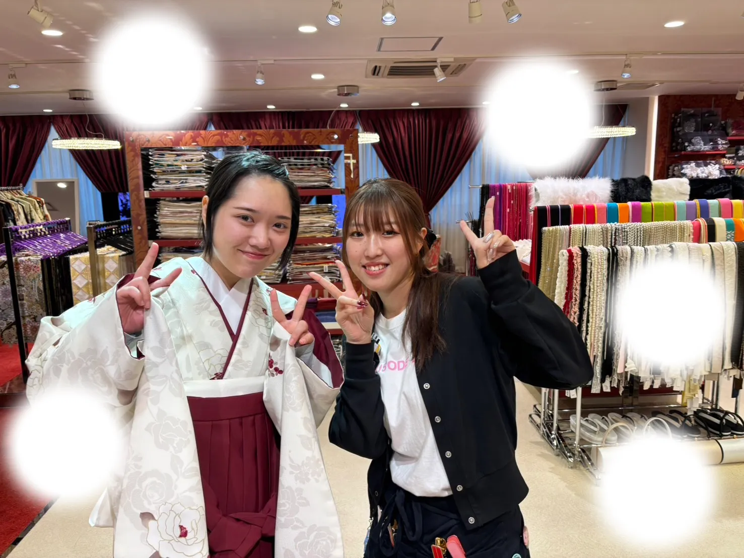 成人式 前撮り 梅田 袴 くすみカラー かわいい イマドキ 淡色 古典 タカゼン 撮影