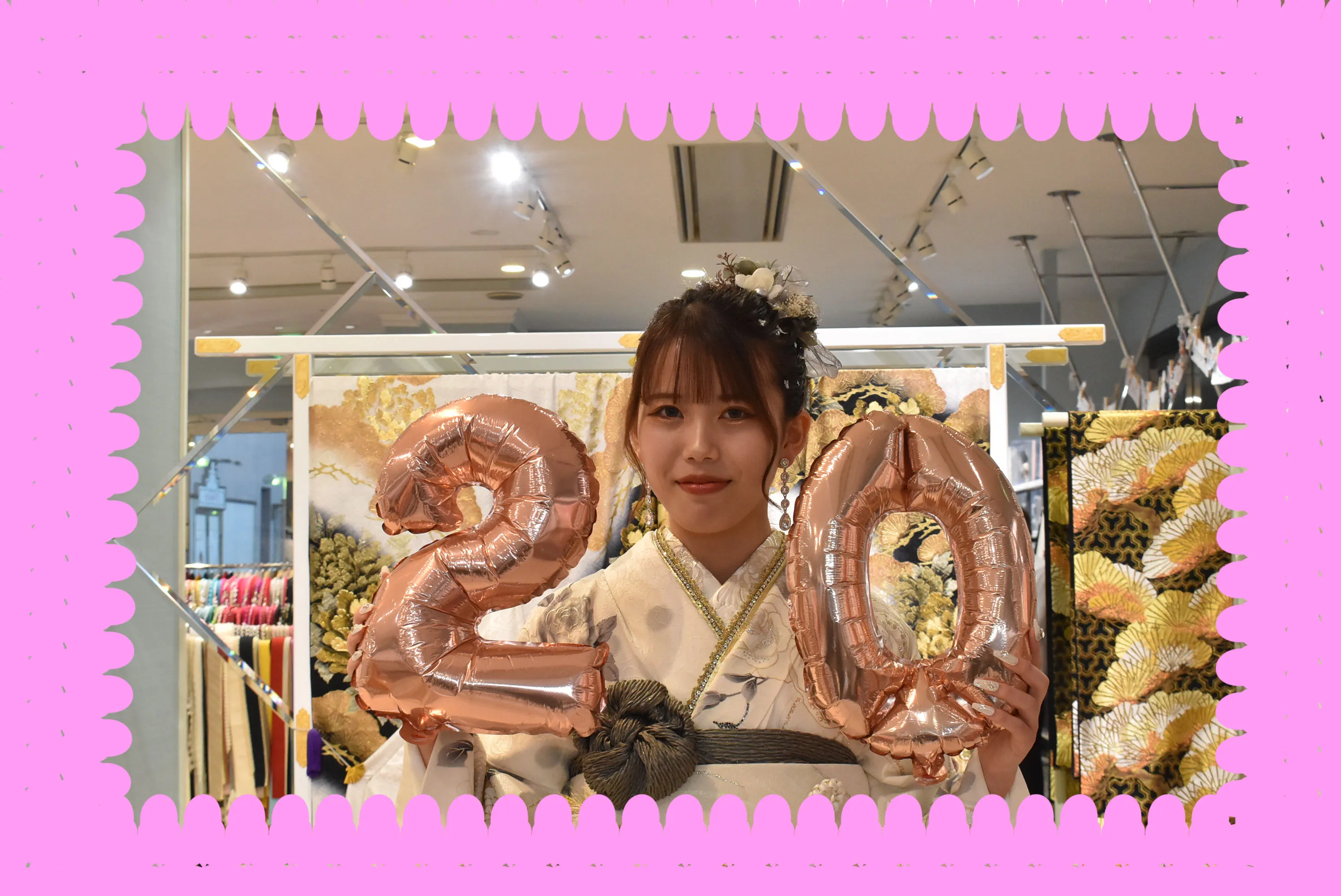 成人式　振袖　前撮り撮影会　大阪　堺　TAKAZEN堺店