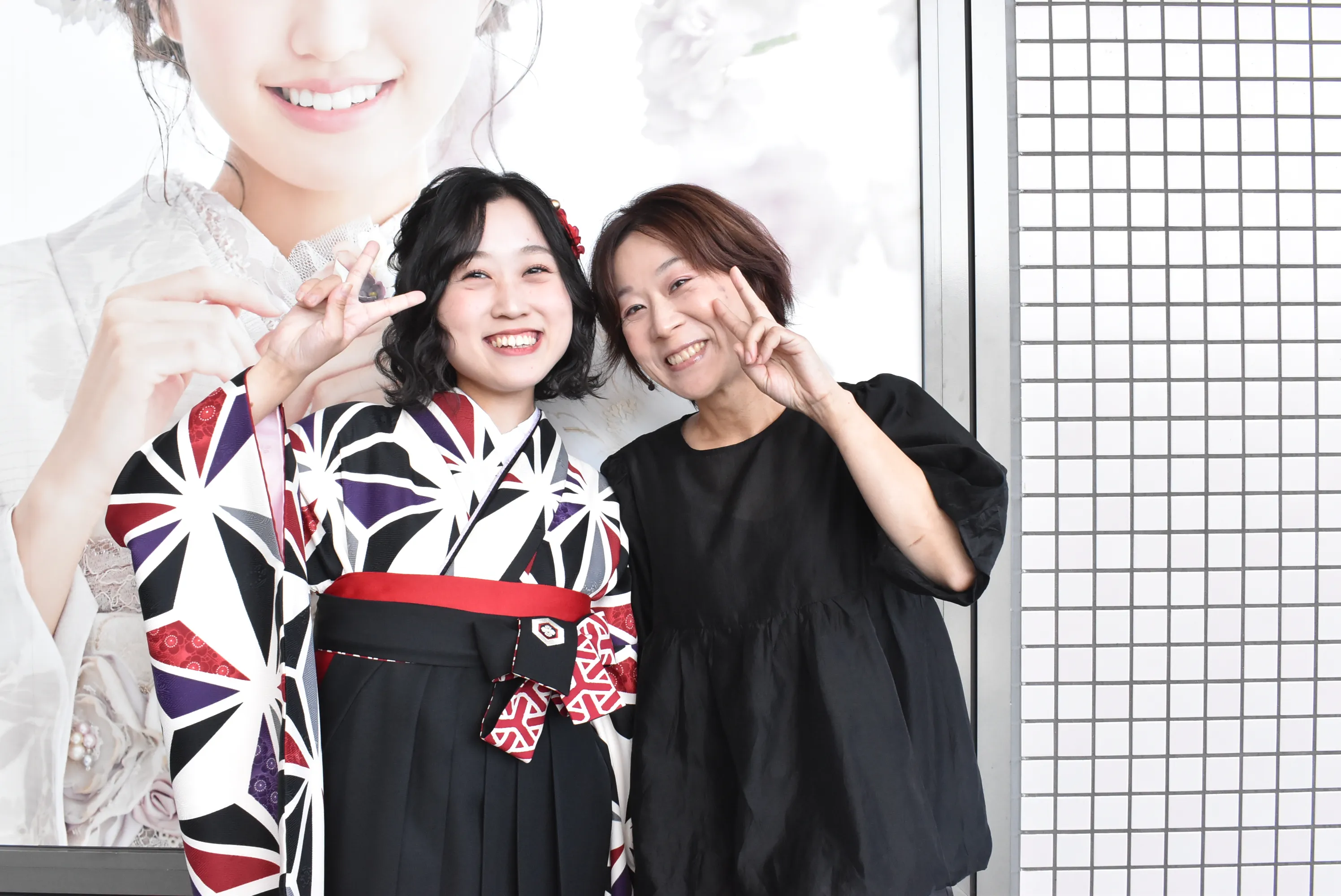袴　前撮り撮影会　TAKAZEN堺店