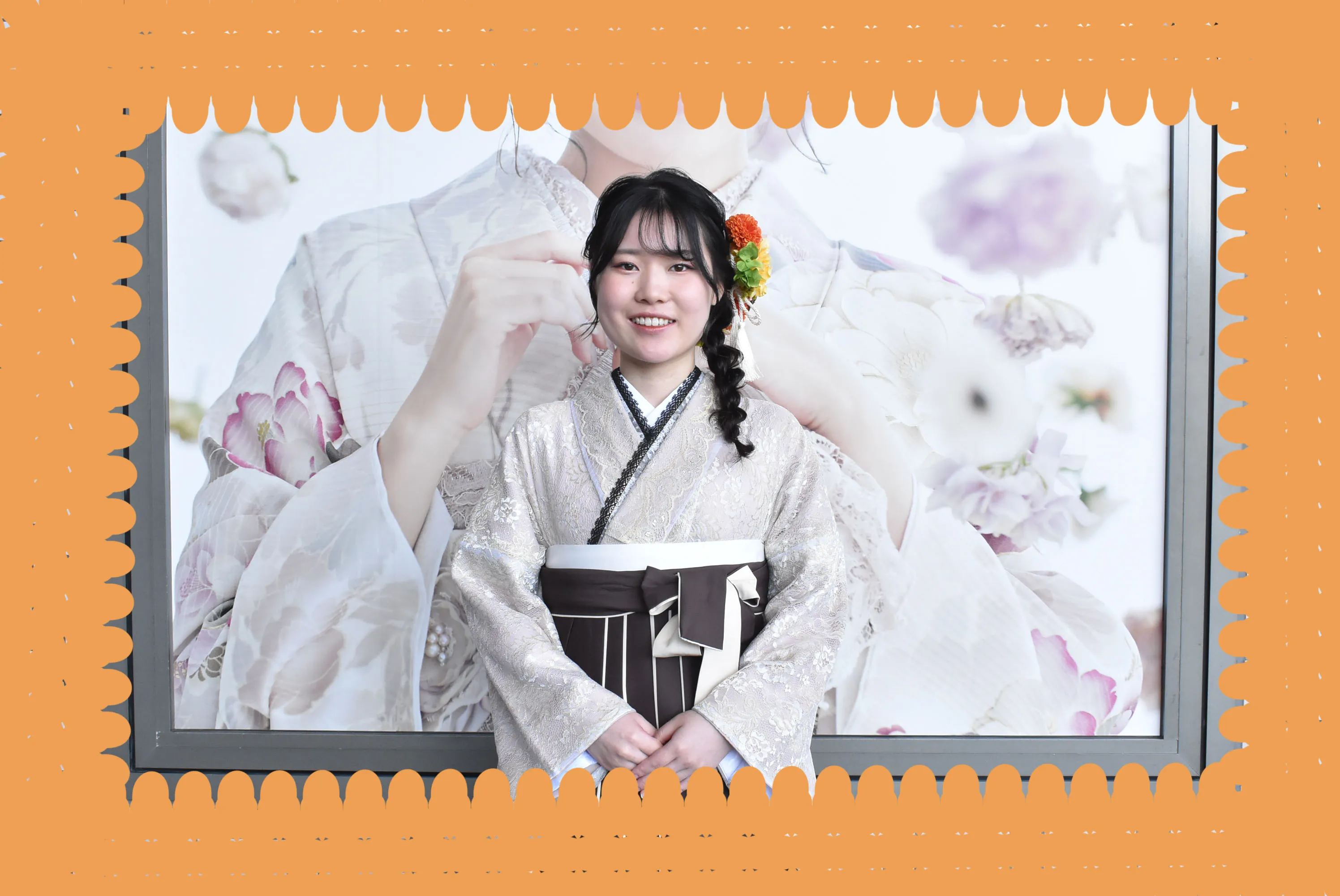 袴　前撮り撮影会　TAKAZEN堺店