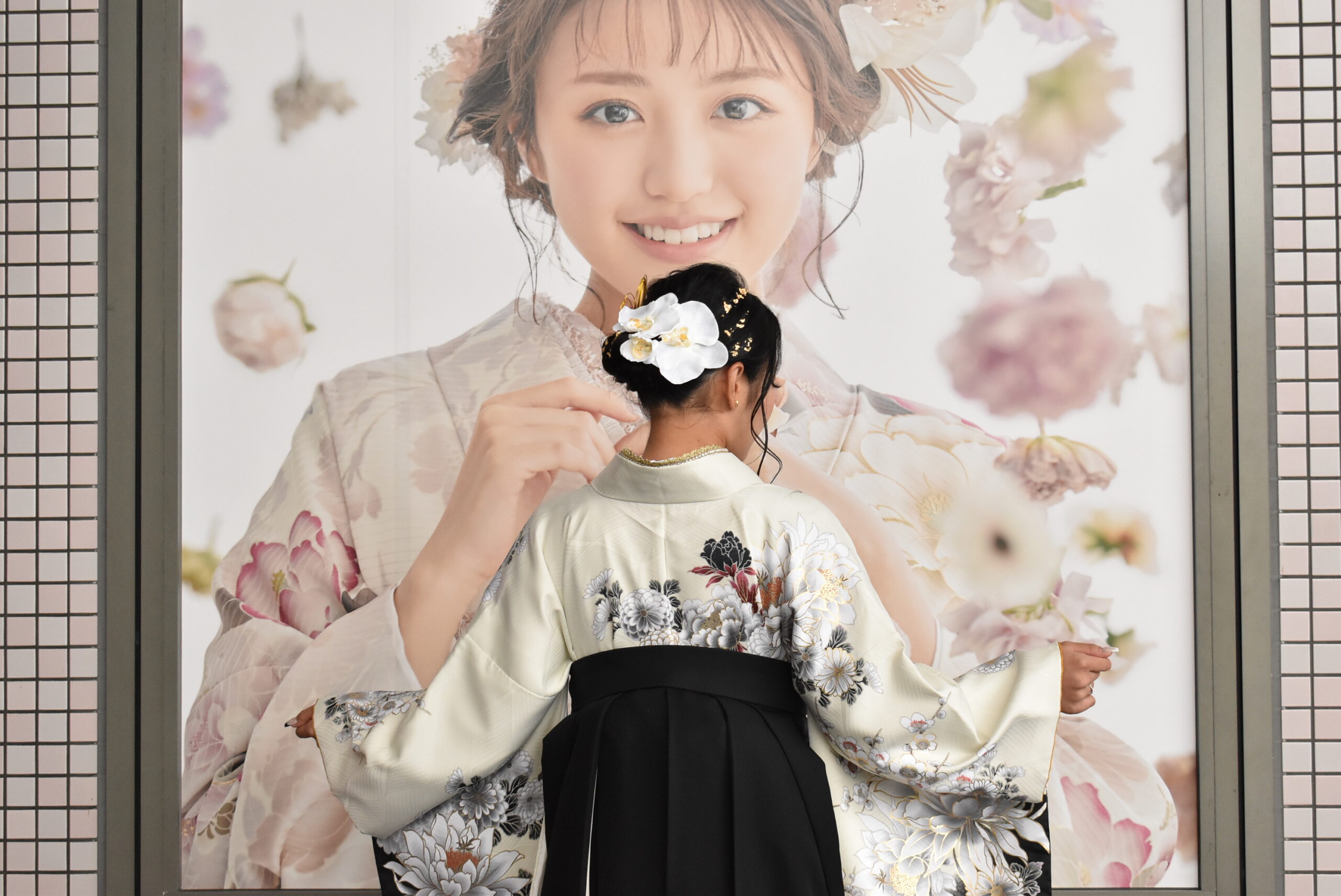 袴　前撮り撮影会　TAKAZEN堺店