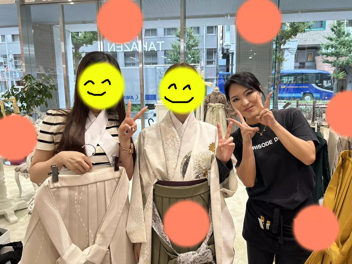 TAKAZEN神戸店 前撮り撮影会 イマドキ カワイイ コディネート 振袖 レンタル 袴