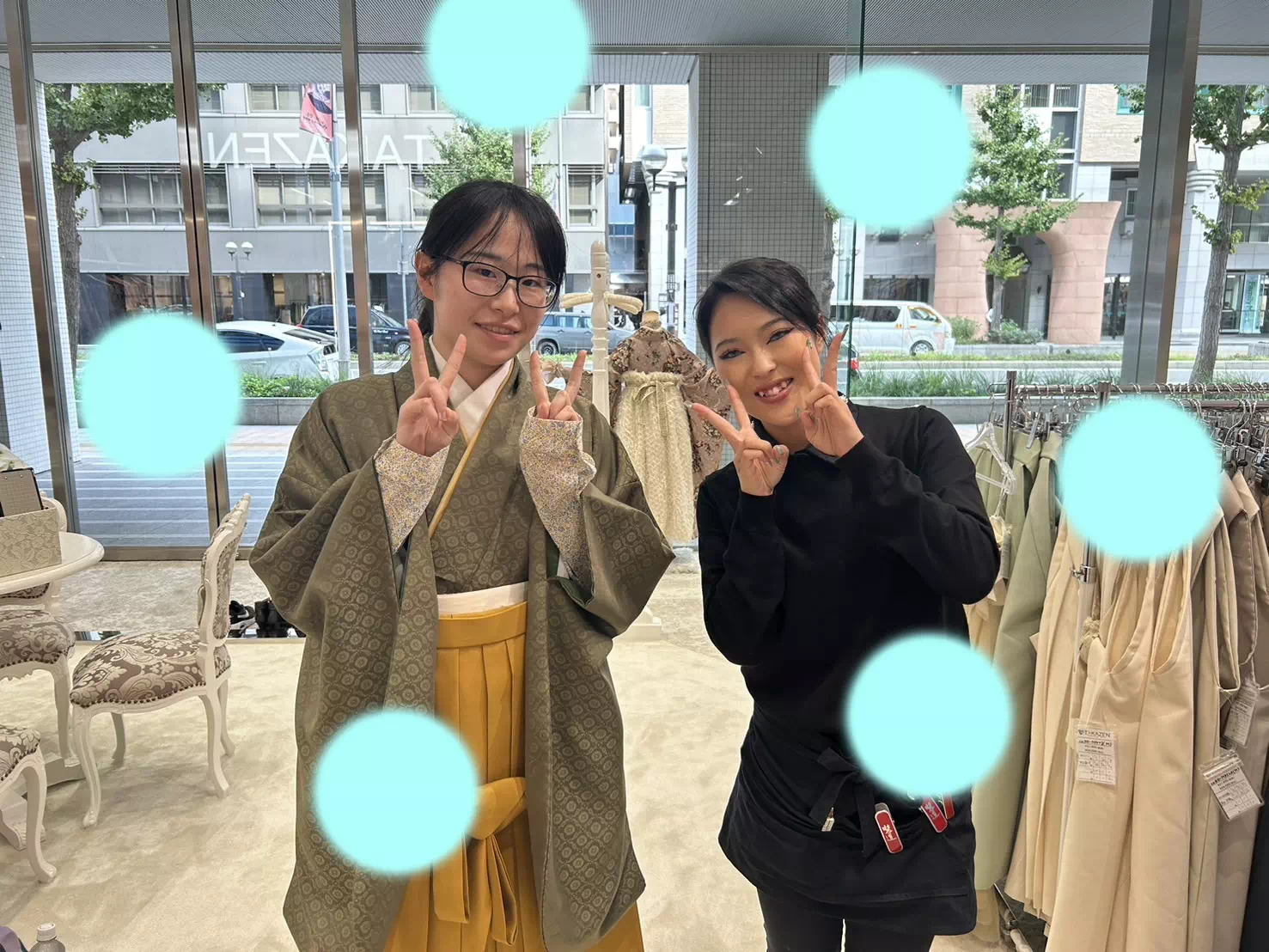 TAKAZEN神戸店 前撮り撮影会 イマドキ カワイイ コディネート 振袖 レンタル 袴