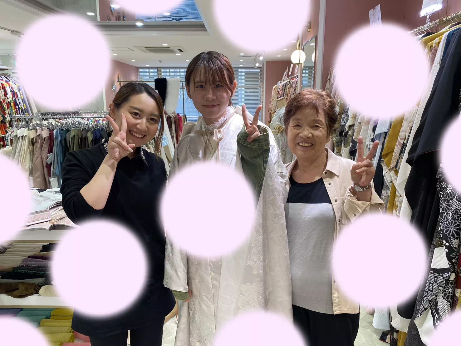 【TAKAZEN姫路店】♡18日　2026年成人のふんわりピンクが可愛いくすみカラーの振袖姫ちゃん♡