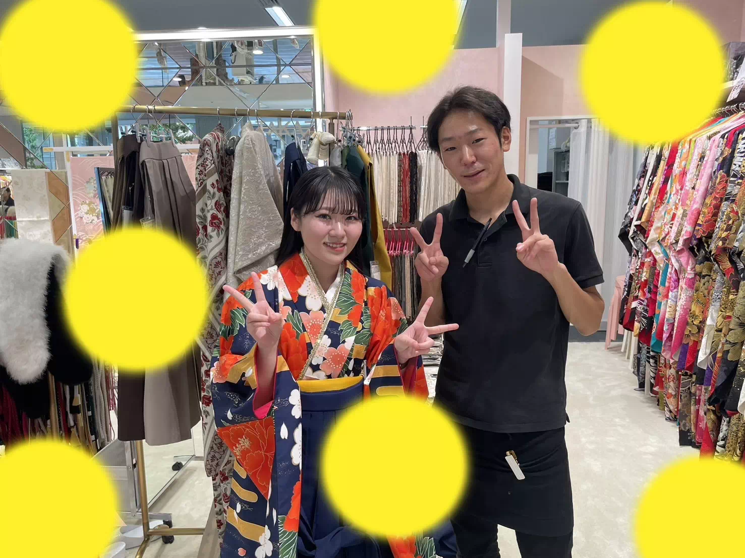 TAKAZEN神戸店 卒業式 袴レンタル 前撮り撮影会 イマドキ カワイイ コディネート イマドキ