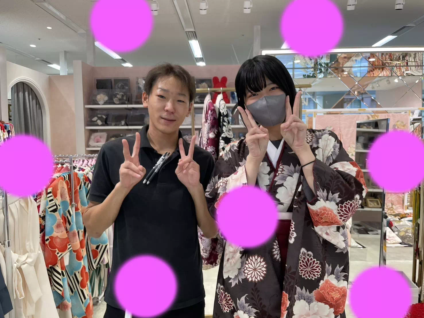 TAKAZEN神戸店 前撮り撮影会 イマドキ カワイイ コディネート 振袖 レンタル 袴