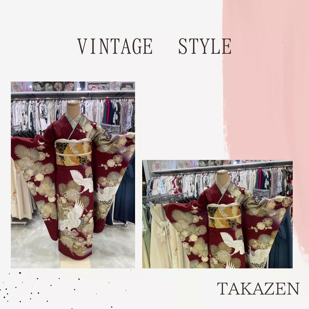 TAKAZEN神戸店 前撮り撮影会 イマドキ カワイイ コディネート 振袖 レンタル 袴