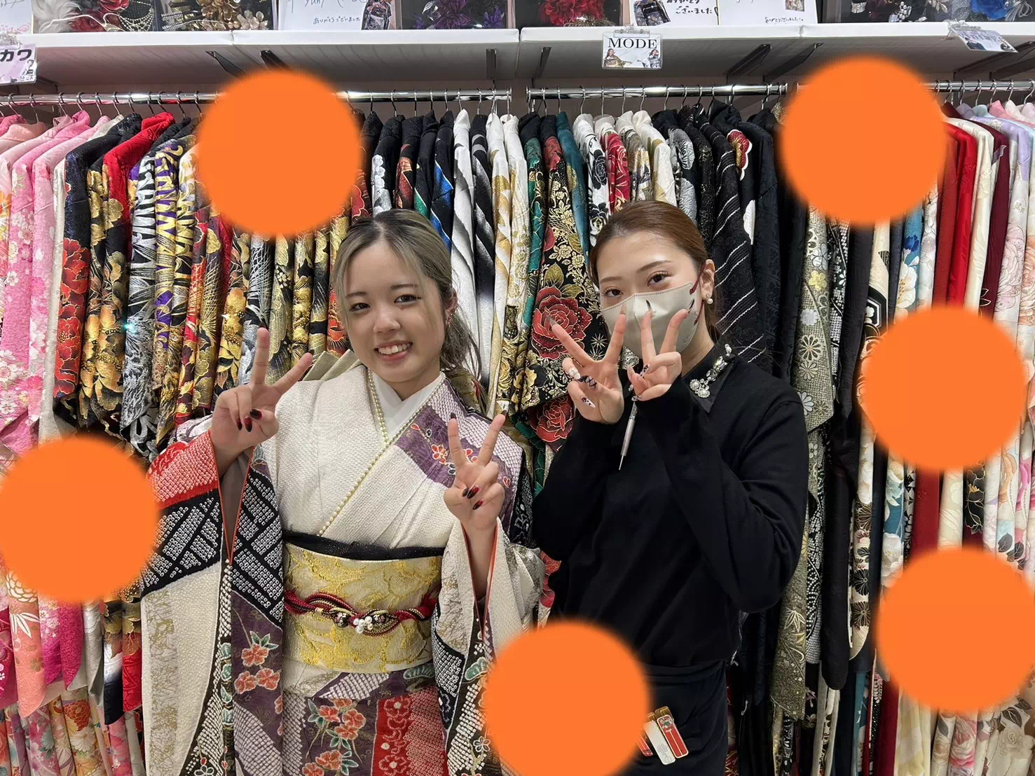 TAKAZEN神戸店 前撮り撮影会 イマドキ カワイイ コディネート 振袖 レンタル 袴
