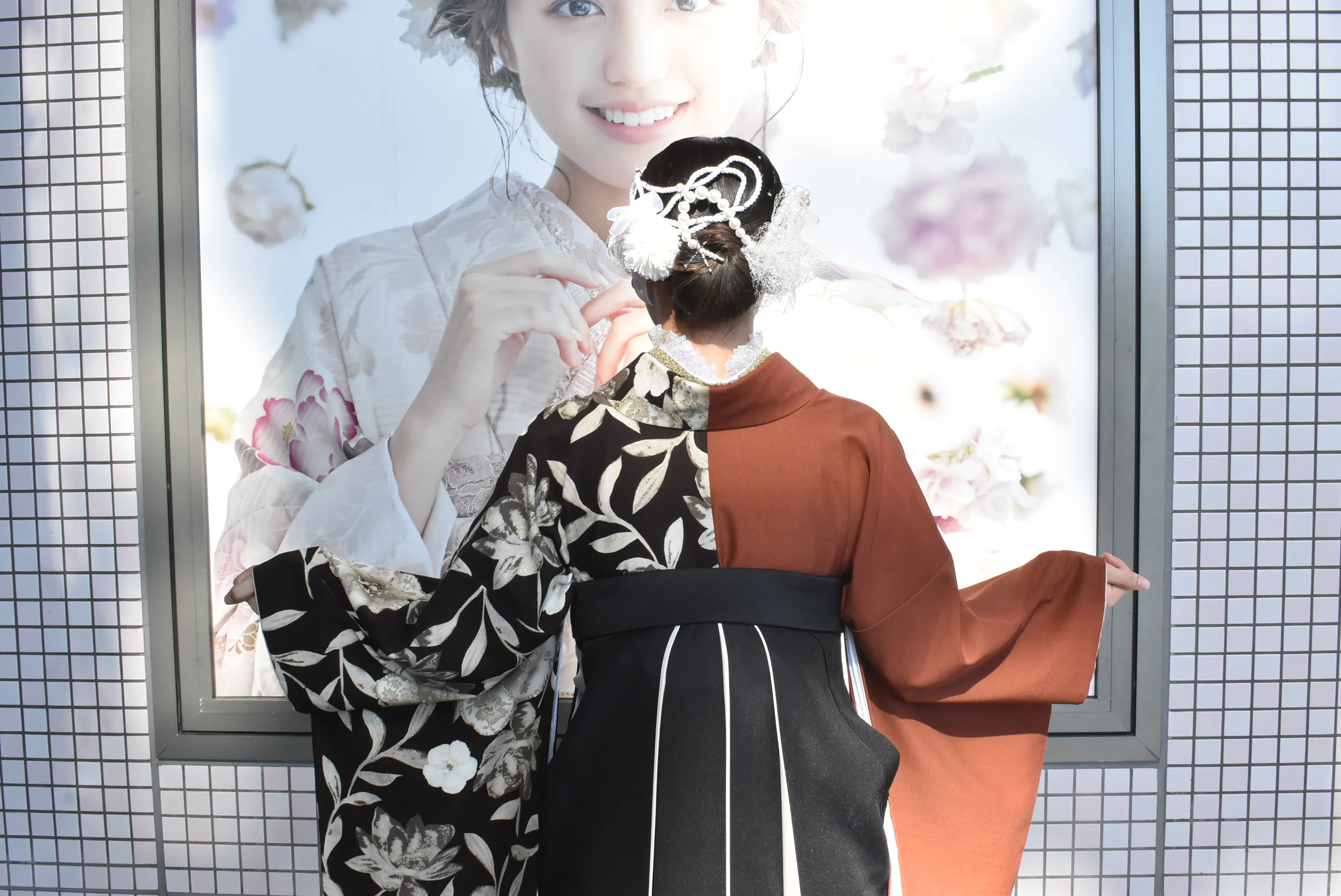 袴　前撮り撮影会　TAKAZEN堺店