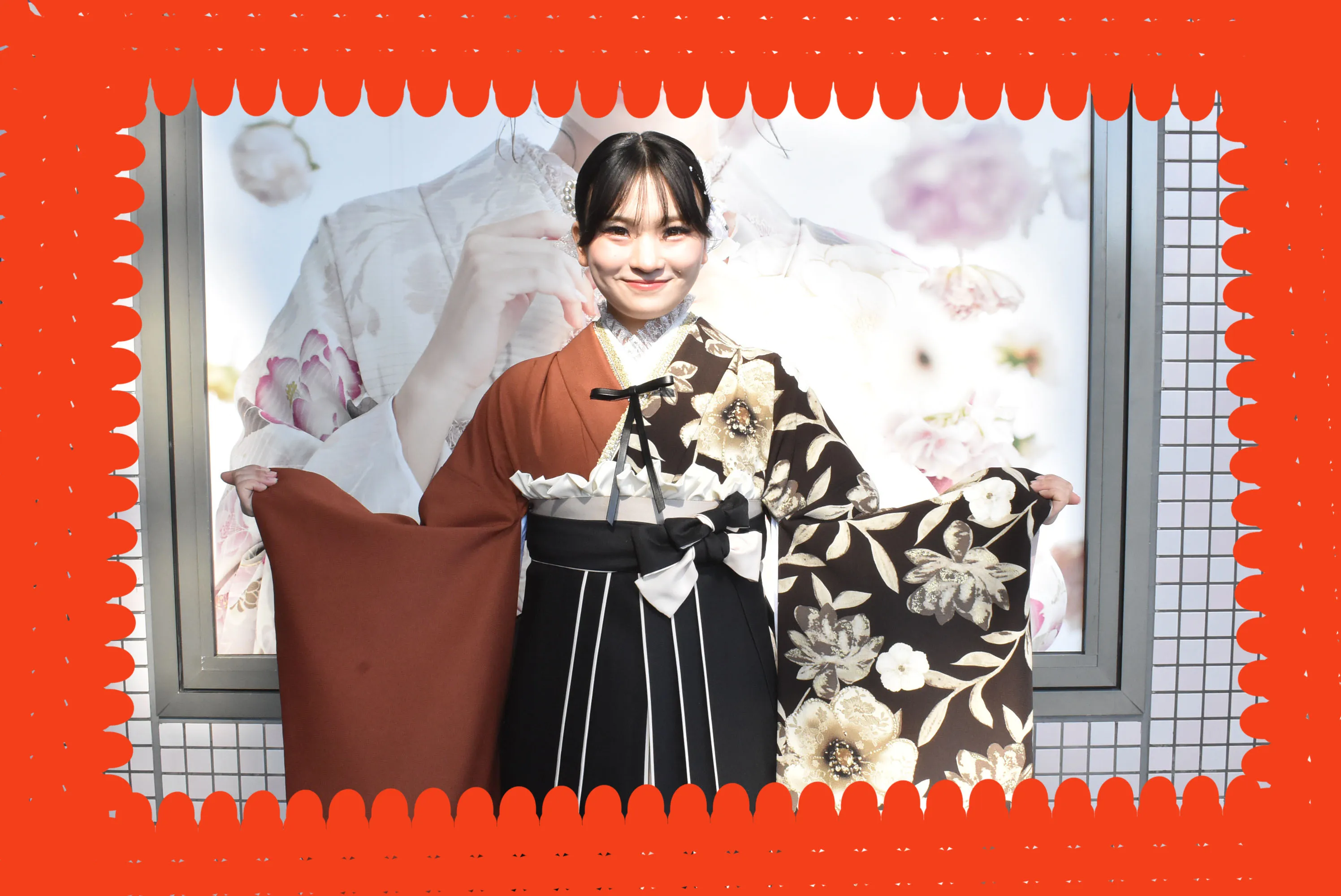 袴　前撮り撮影会　TAKAZEN堺店