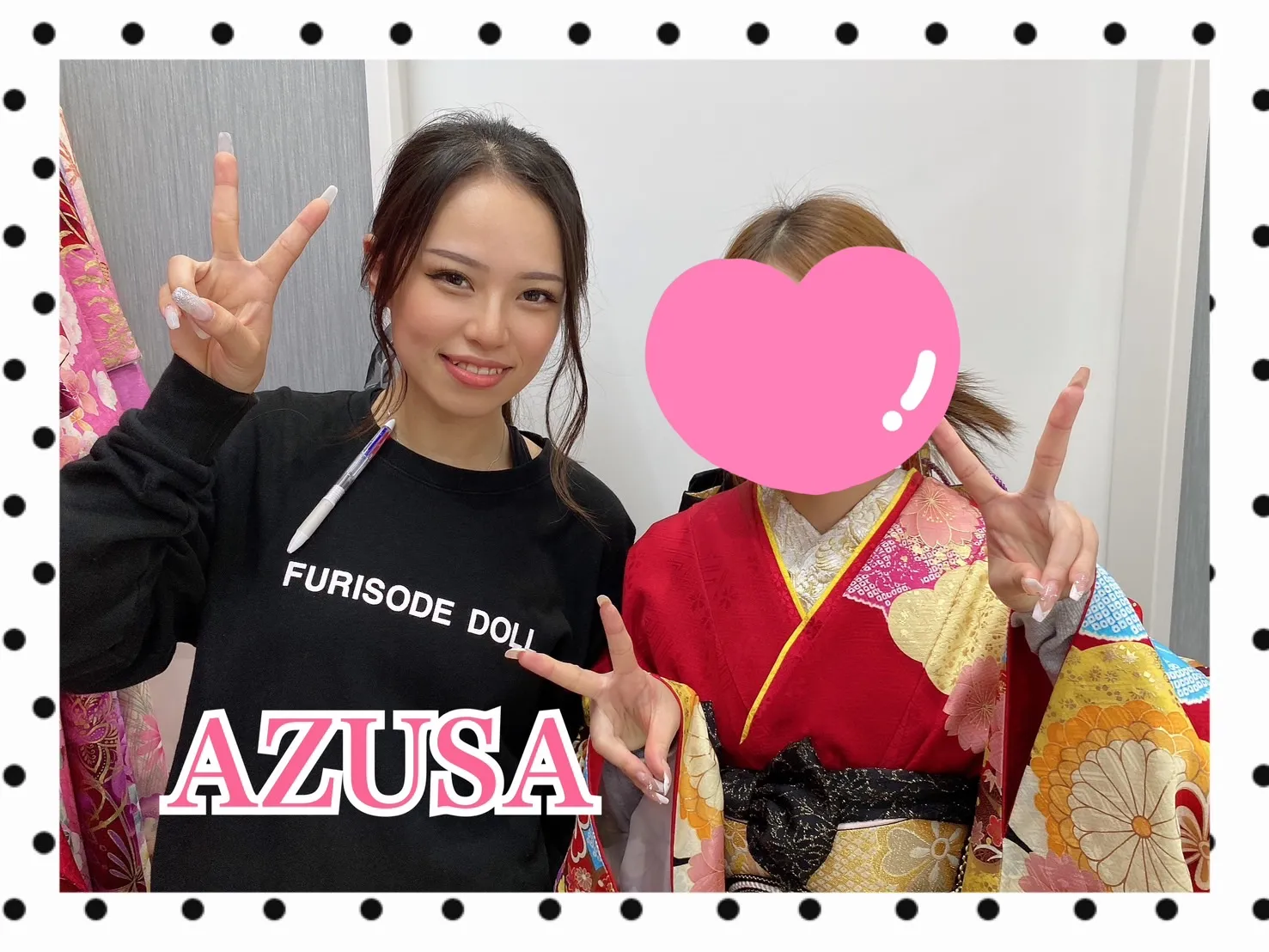 【TAKAZEN橿原店】9日♡2025年成人赤色古典のお振袖姫ちゃん♡