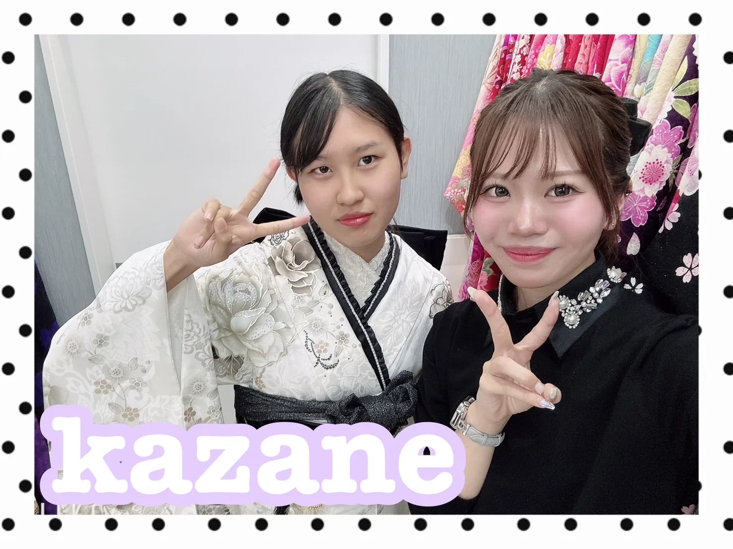 【TAKAZEN橿原店】13日♡2026年成人のTAKAZENオリジナルの可愛すぎるヘップバーンコスメカラーお振袖姫ちゃん&2025年成人の大人可愛いくすみカラー卒業袴姫ちゃん♡