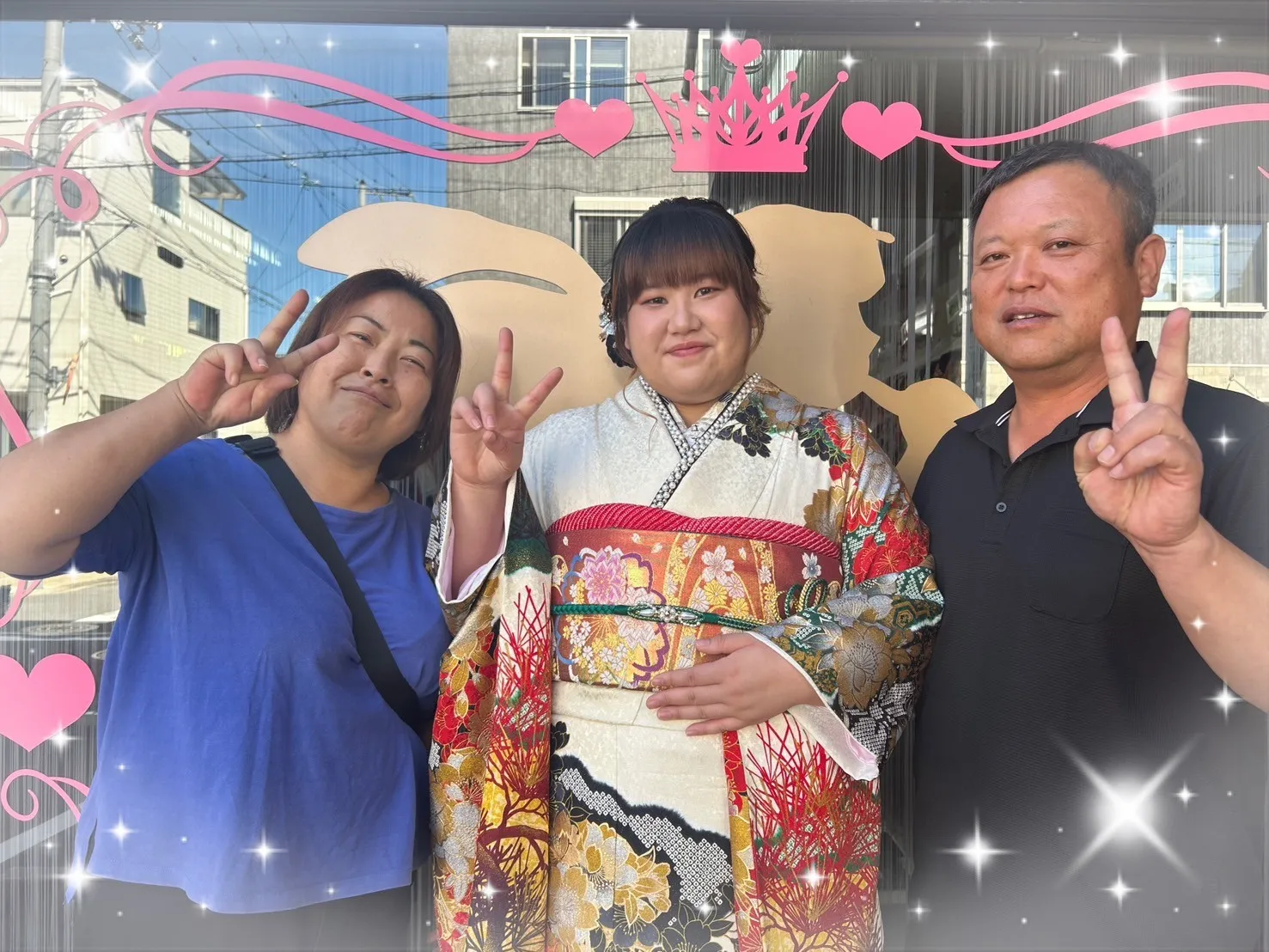 成人式 振袖 前撮り撮影会 かわいい 正統派古典 赤 白 華やか 綺麗