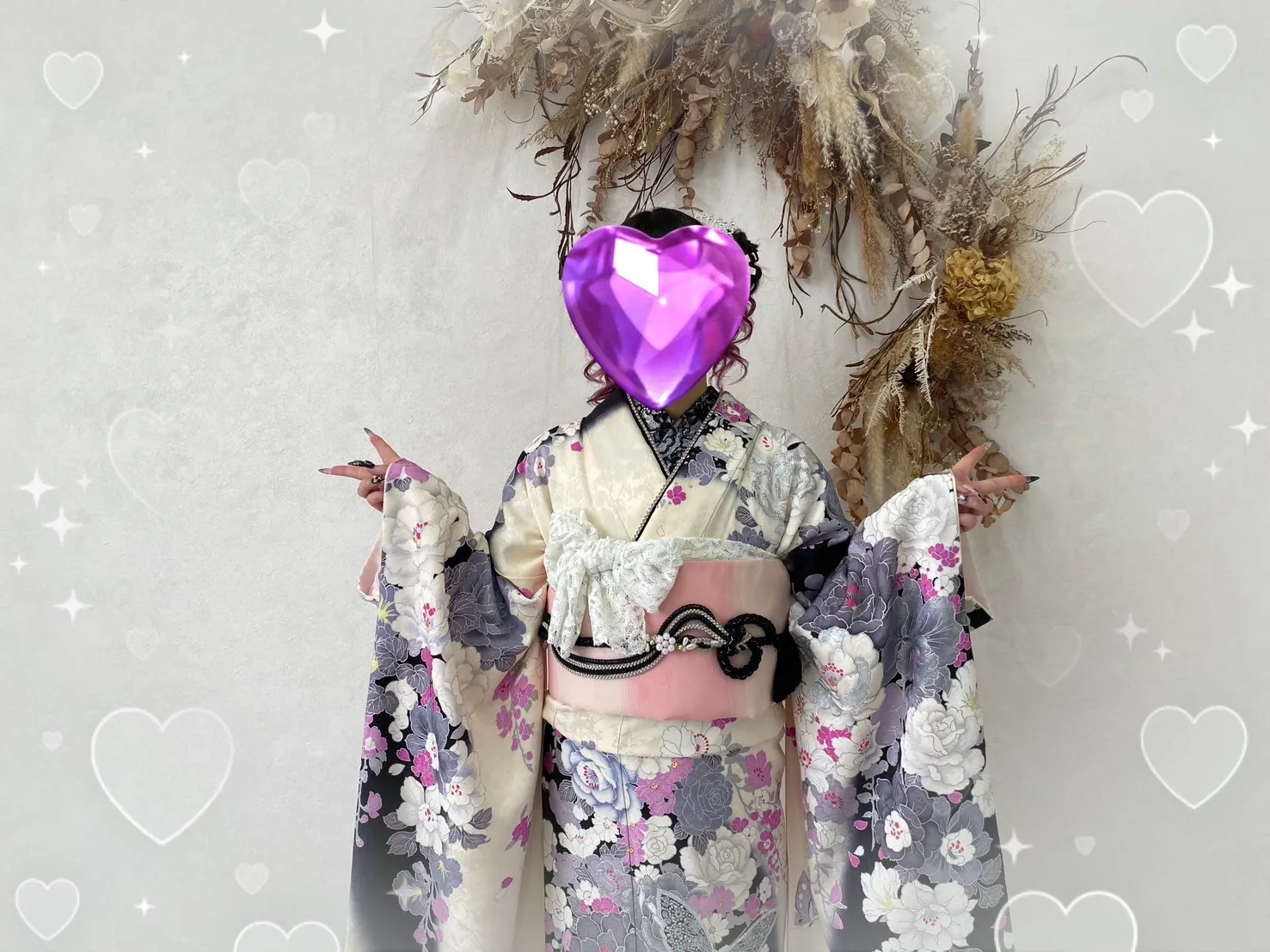振袖 レンタル 前撮り 撮影会 可愛い おしゃれ かっこいい イマドキ くすみ レトロ 安い