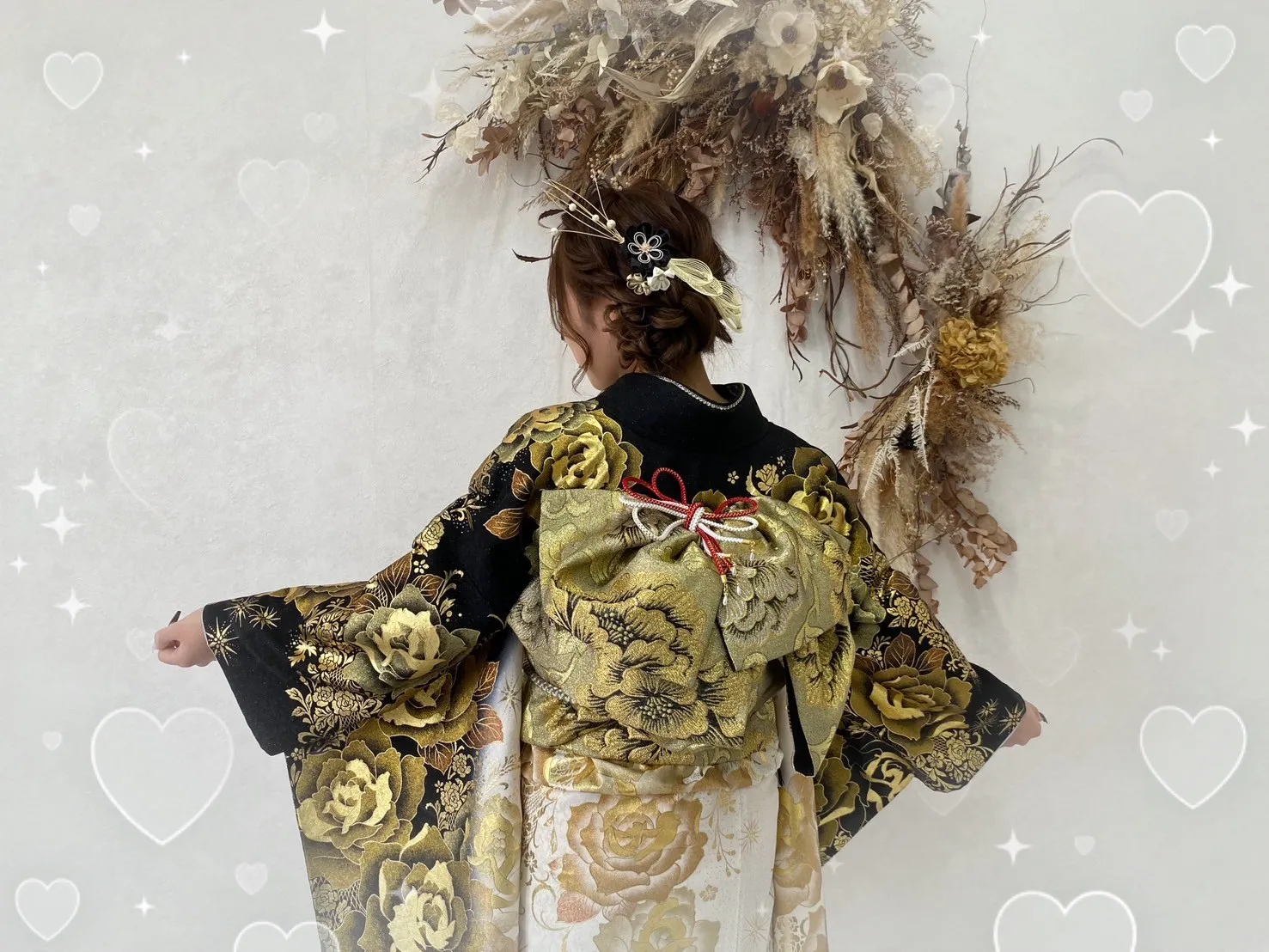 振袖 レンタル 前撮り 撮影会 可愛い おしゃれ かっこいい イマドキ くすみ レトロ 安い